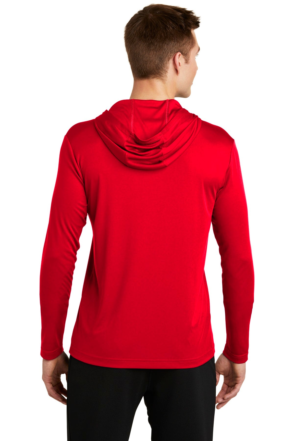 Custom Embroidered Sport-Tek PosiCharge Competitor Hooded Pullover. ST358,True Red