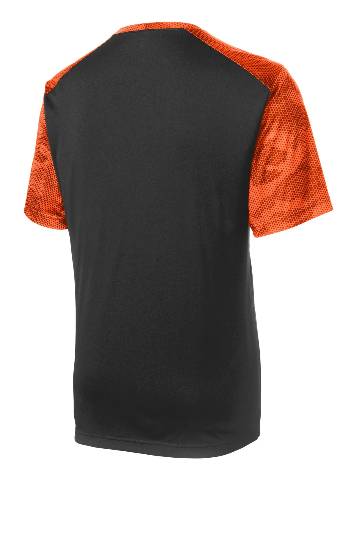 Sport-Tek CamoHex Colorblock Tee. ST371