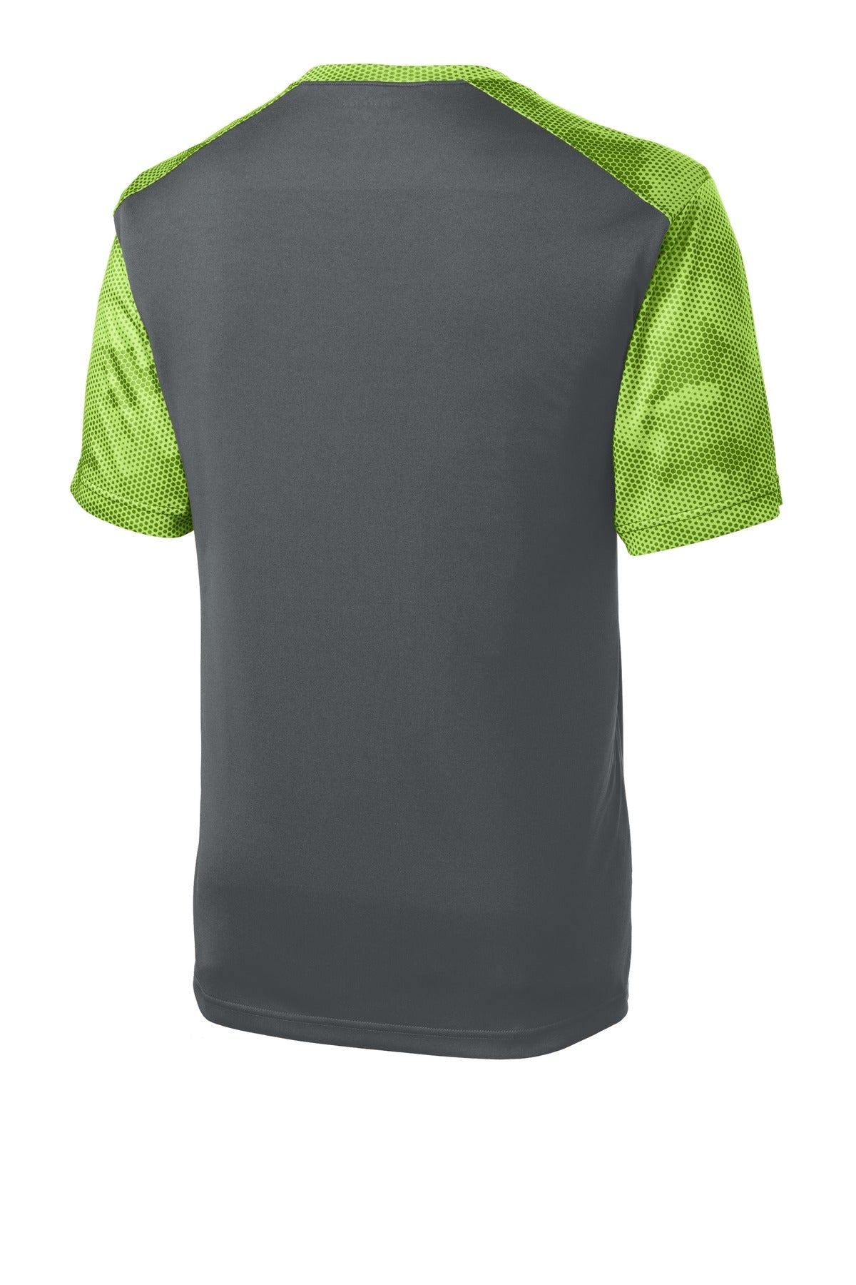 Sport-Tek CamoHex Colorblock Tee. ST371