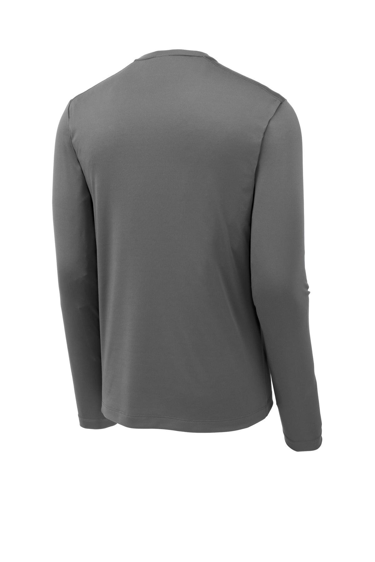 Sport-Tek Posi-UV Pro Long Sleeve Tee. ST420LS Dark Smoke Grey