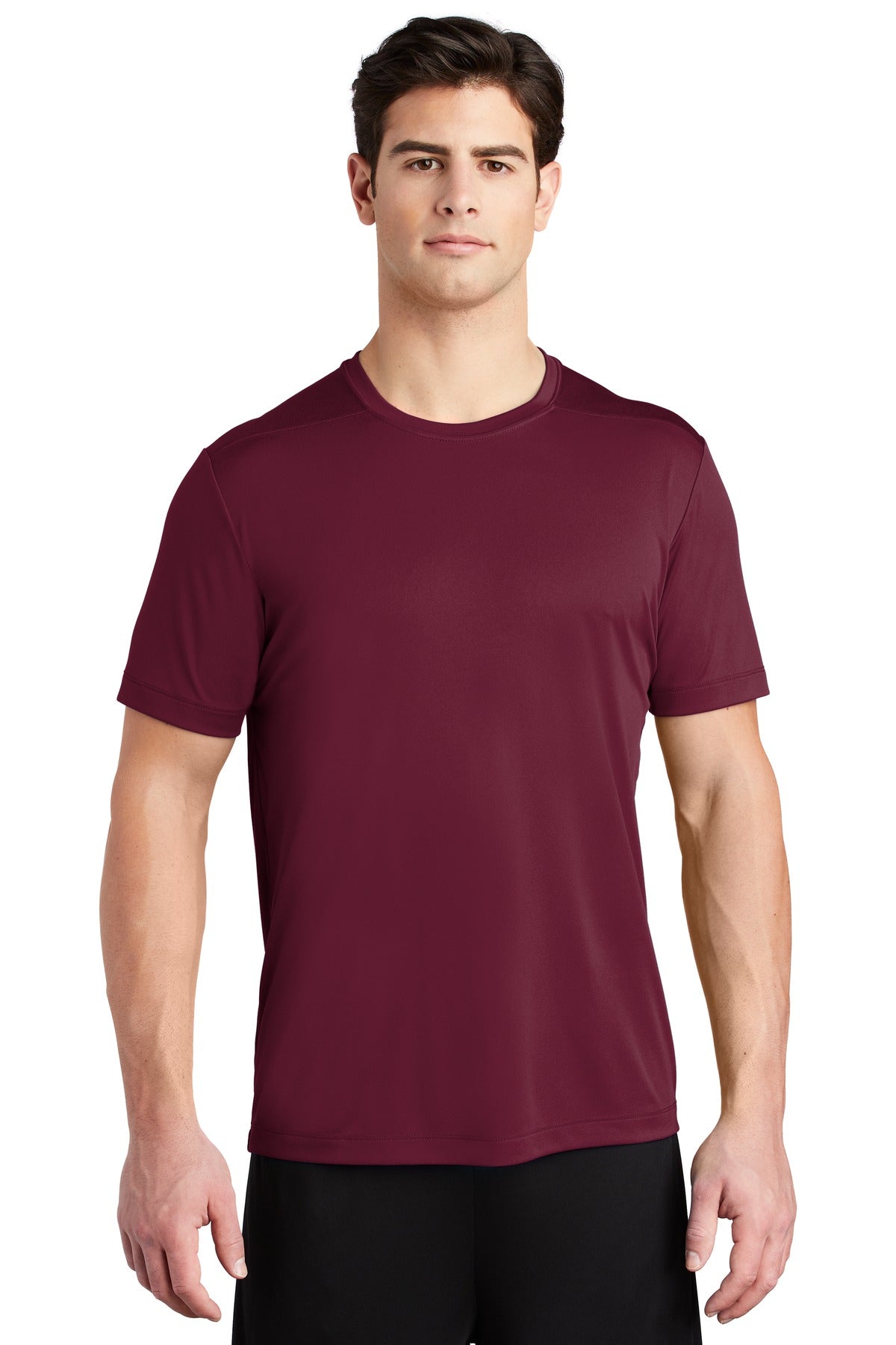Sport-Tek Posi-UV Pro Tee. ST420 Cardinal