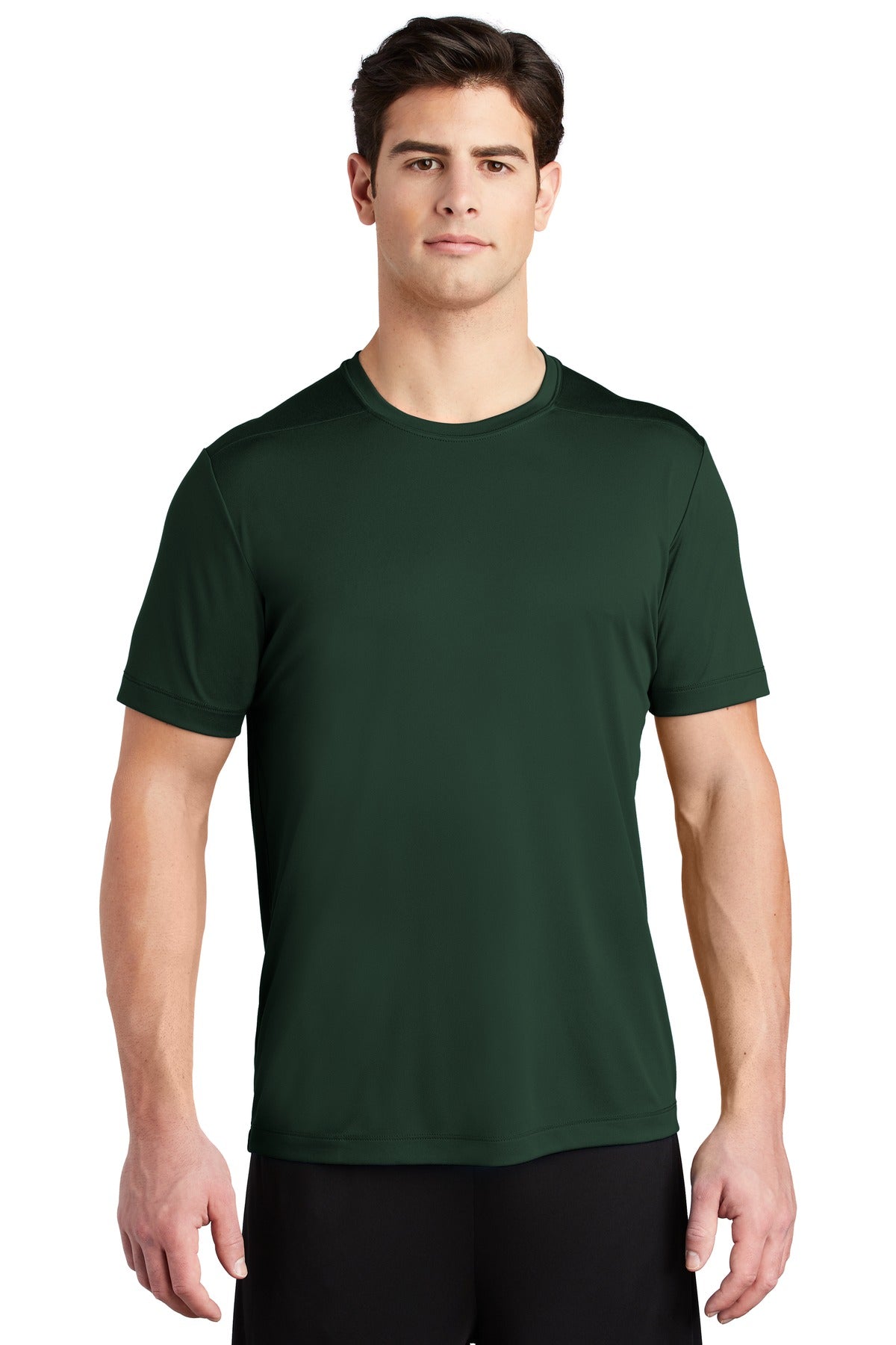 Sport-Tek Posi-UV Pro Tee. ST420 Forest Green