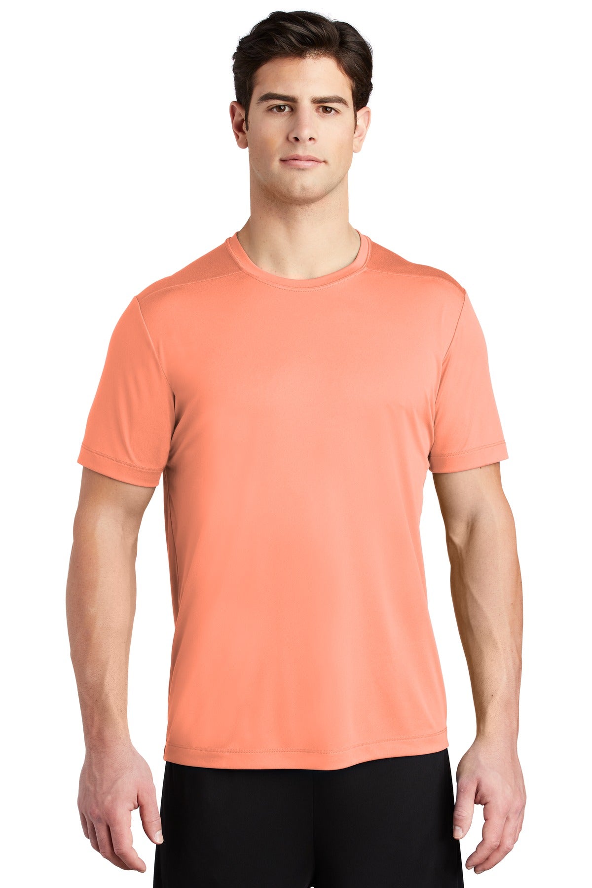 Sport-Tek Posi-UV Pro Tee. ST420 Soft Coral