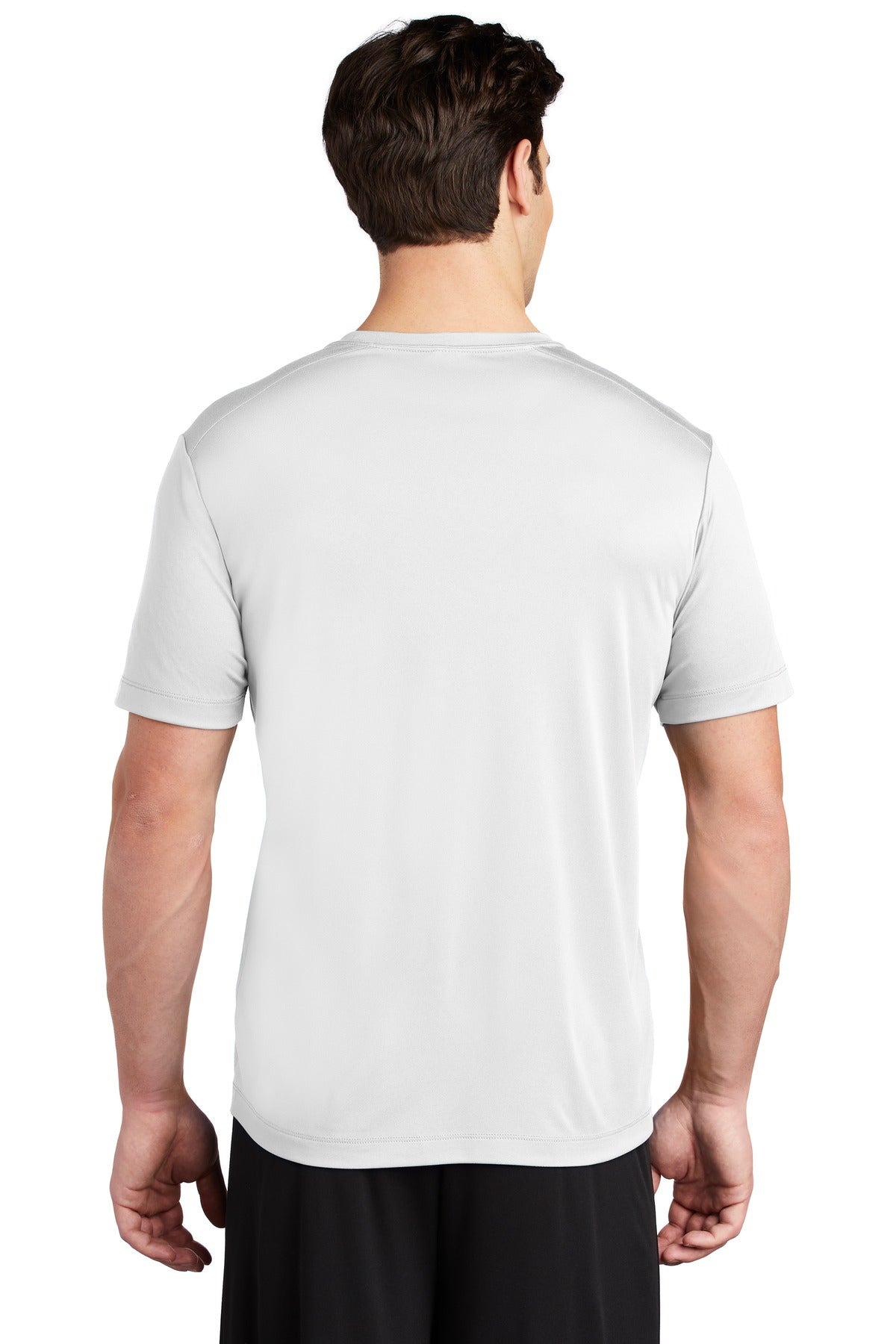 Custom Embroidered Sport-Tek Posi-UV Pro Tee. ST420,White