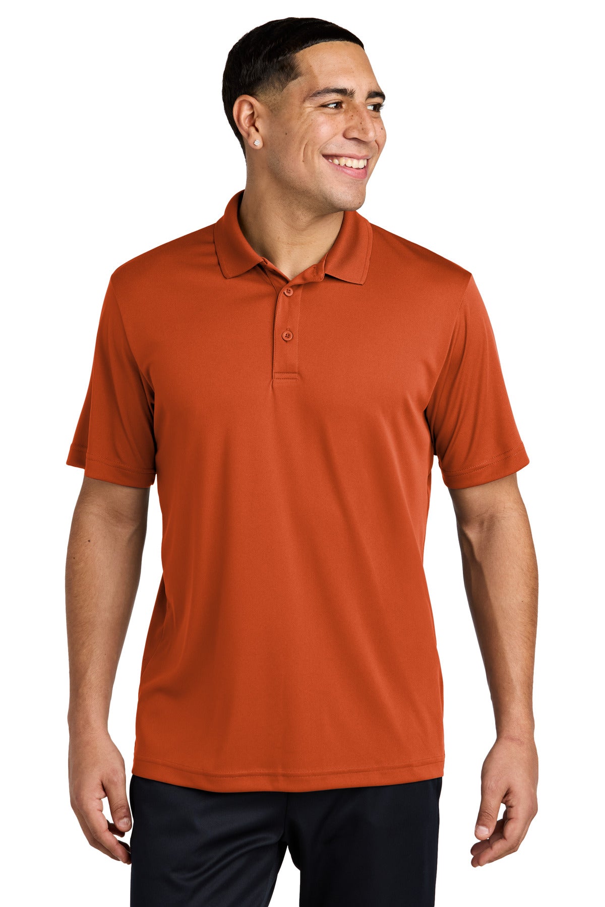 Sport-Tek PosiCharge Competitor Polo. ST550 Deep Orange