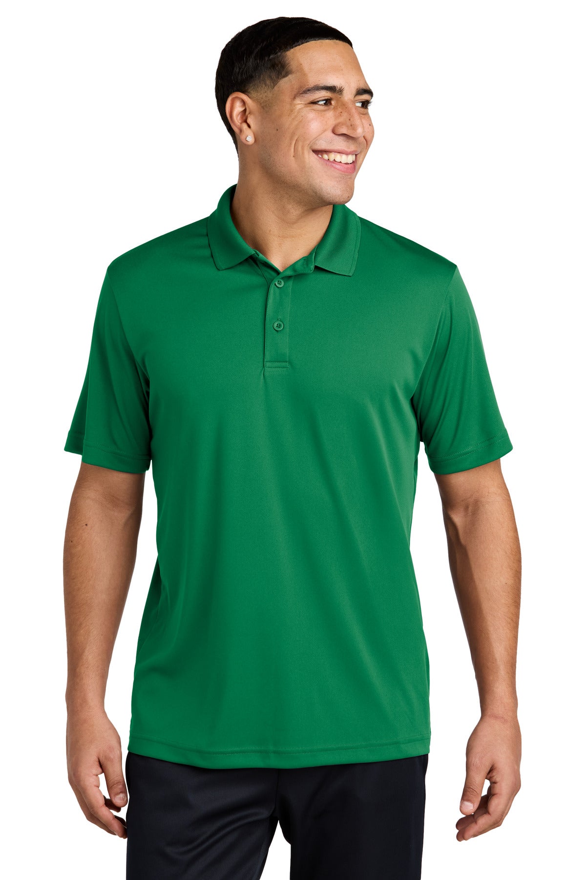 Sport-Tek PosiCharge Competitor Polo. ST550 Kelly Green