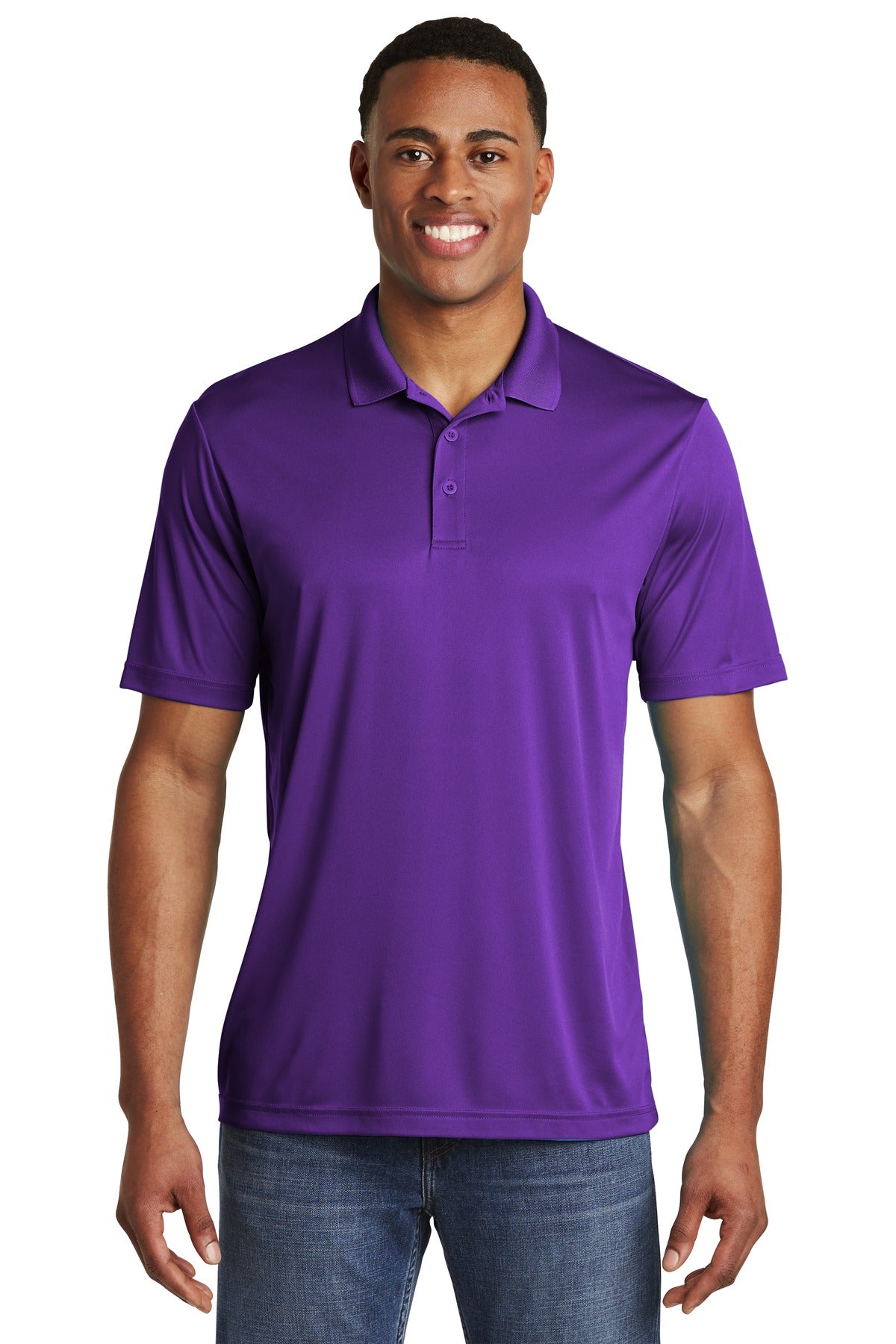 Sport-Tek PosiCharge Competitor Polo. ST550 Purple