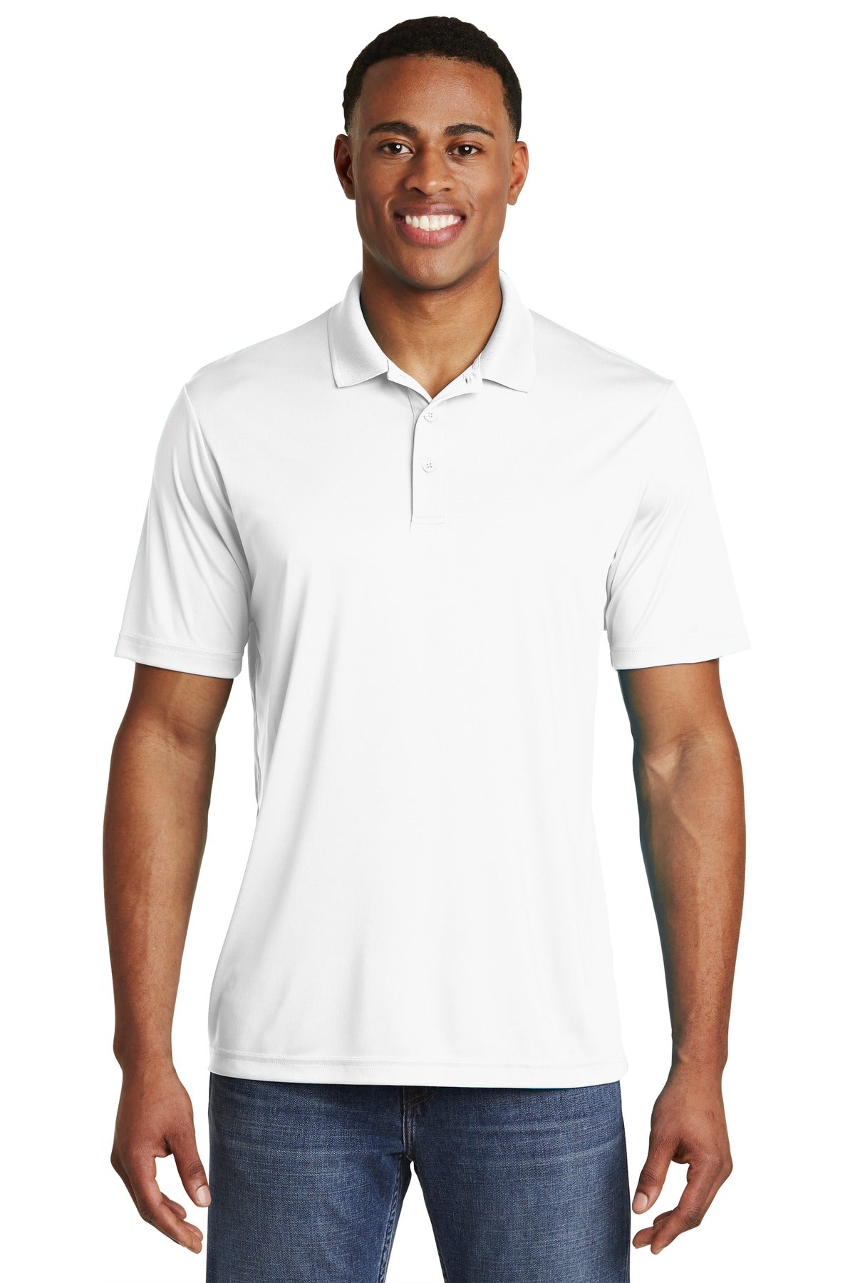 Sport-Tek PosiCharge Competitor Polo. ST550 White