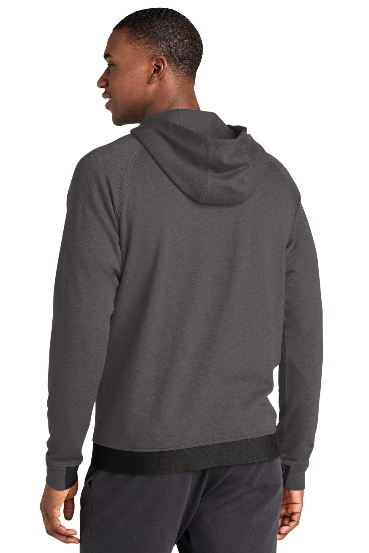 Custom Embroidered Sport-Tek PosiCharge Strive Hooded Full-Zip ST570,Graphite