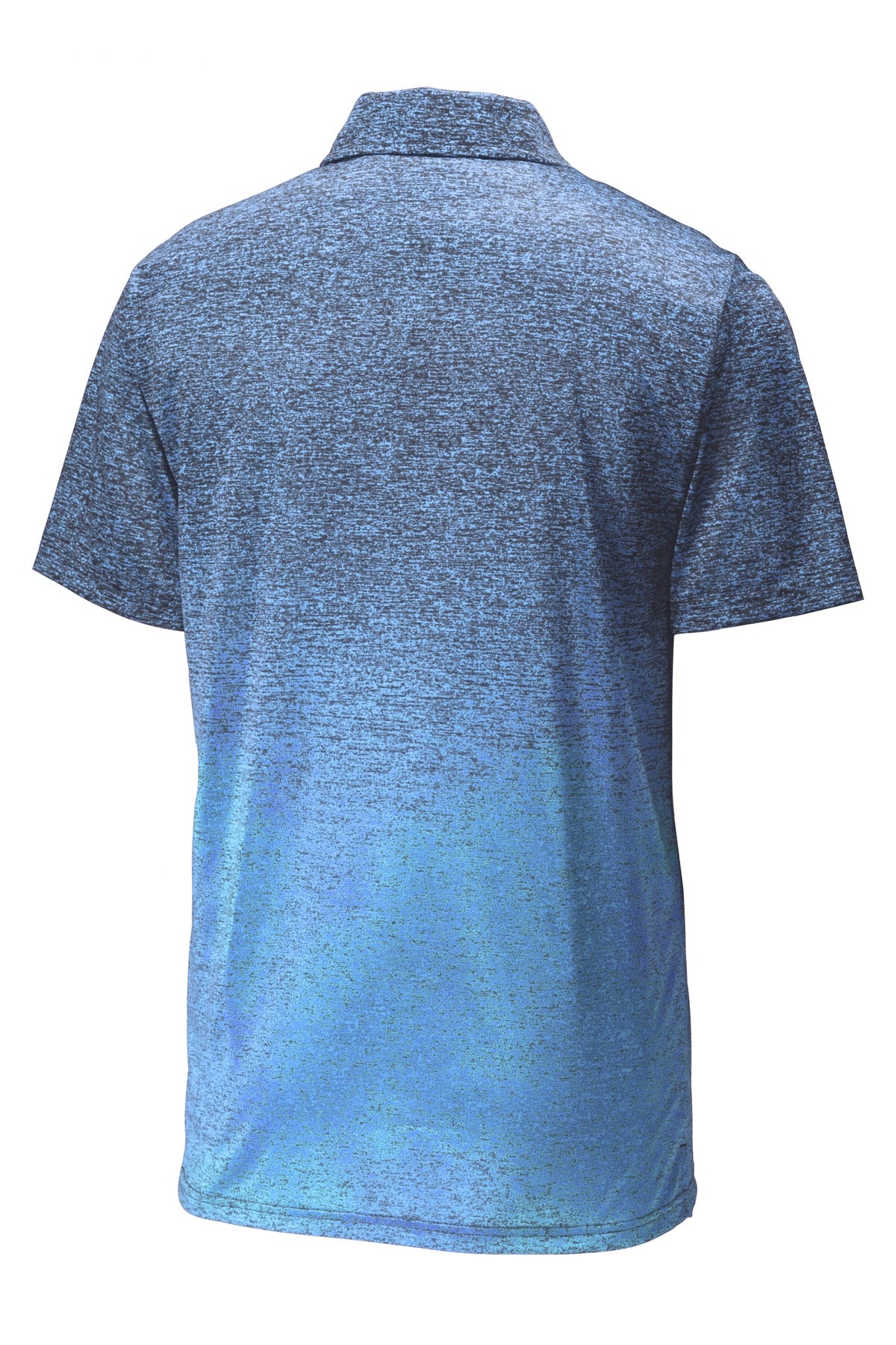 Sport-Tek Ombre Heather Polo. ST671