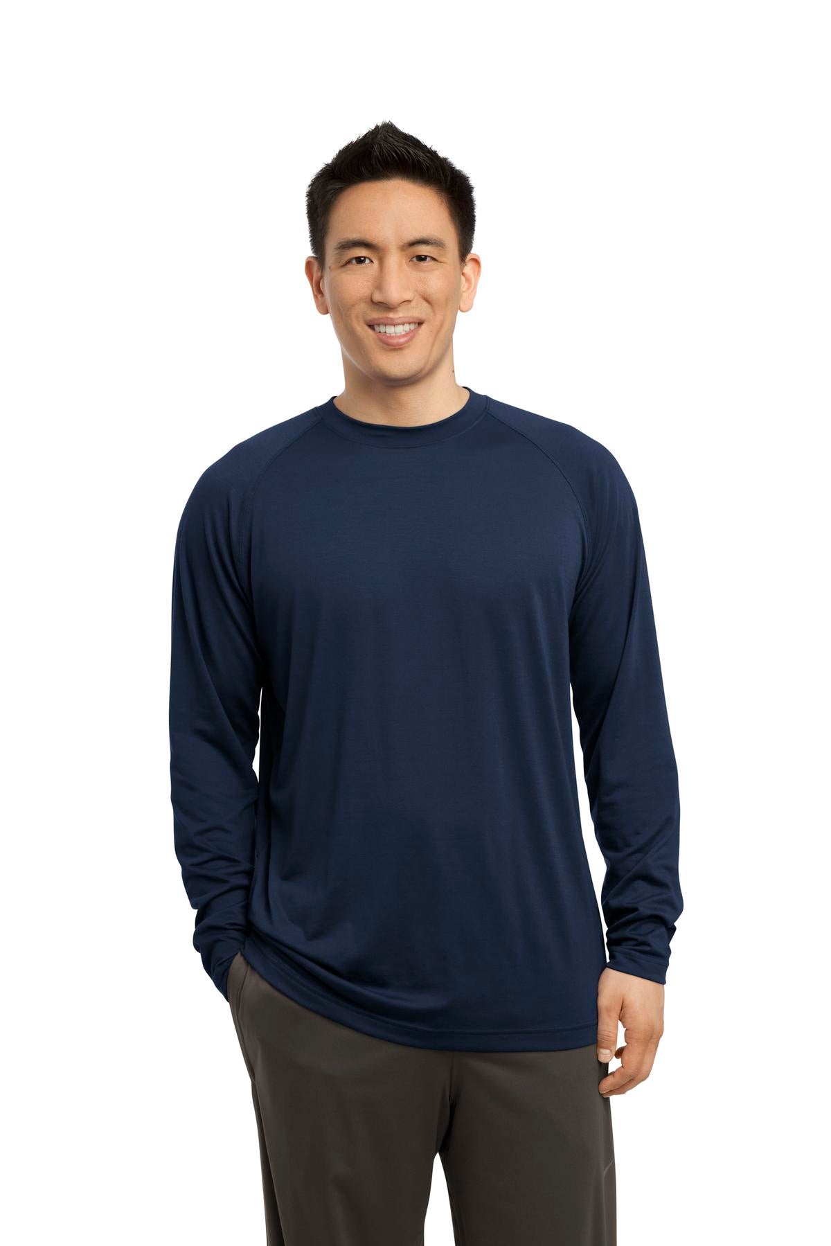 Sport-Tek Long Sleeve Ultimate Performance Crew. ST700LS