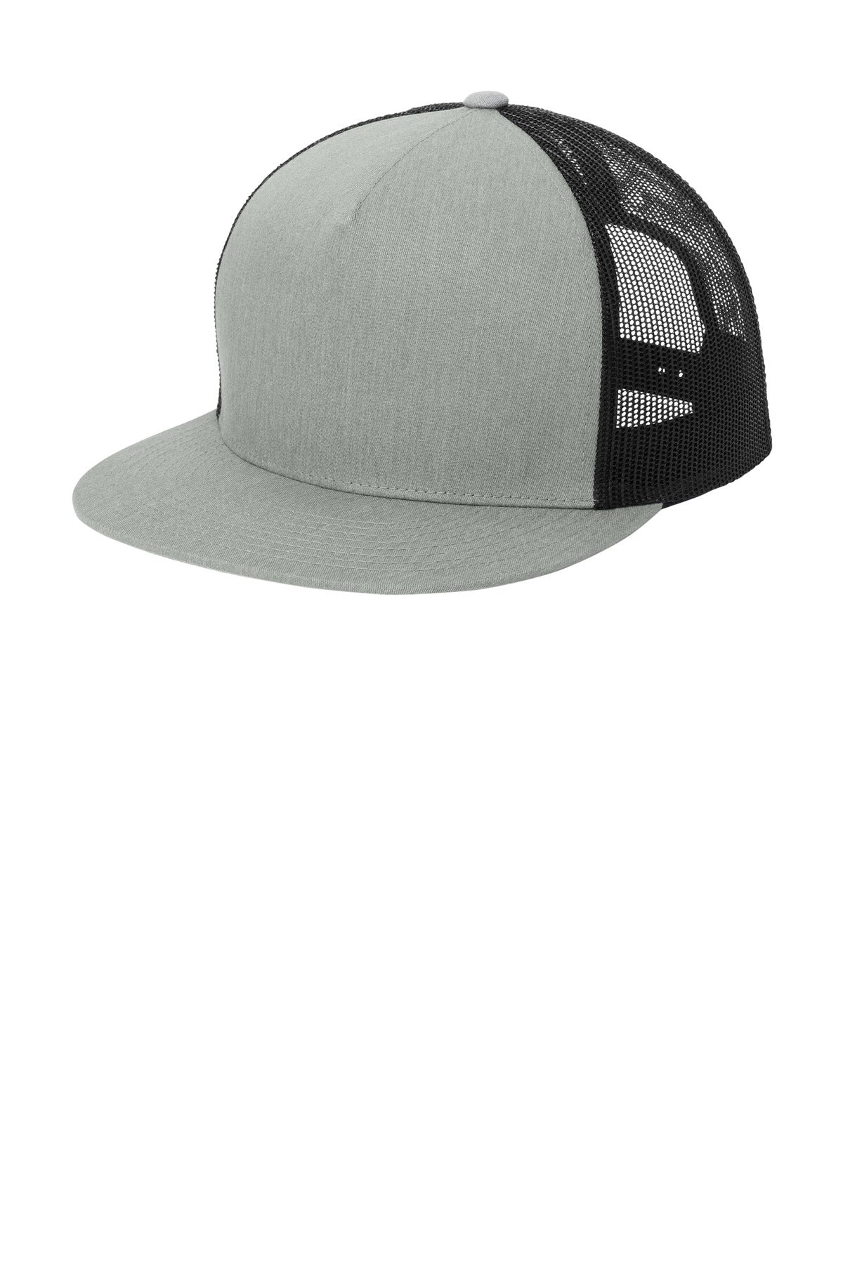 Sport-Tek YP Classics 5-Panel Classic Trucker Mesh Back Cap. STC38