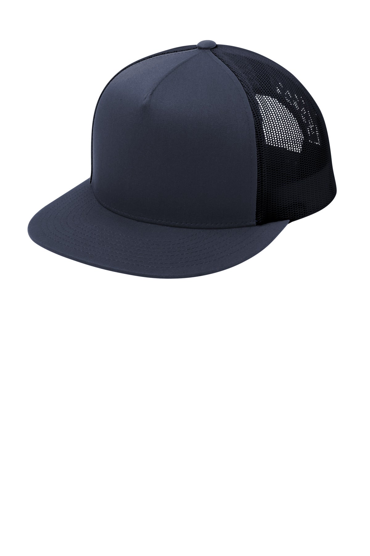 Sport-Tek YP Classics 5-Panel Classic Trucker Mesh Back Cap. STC38