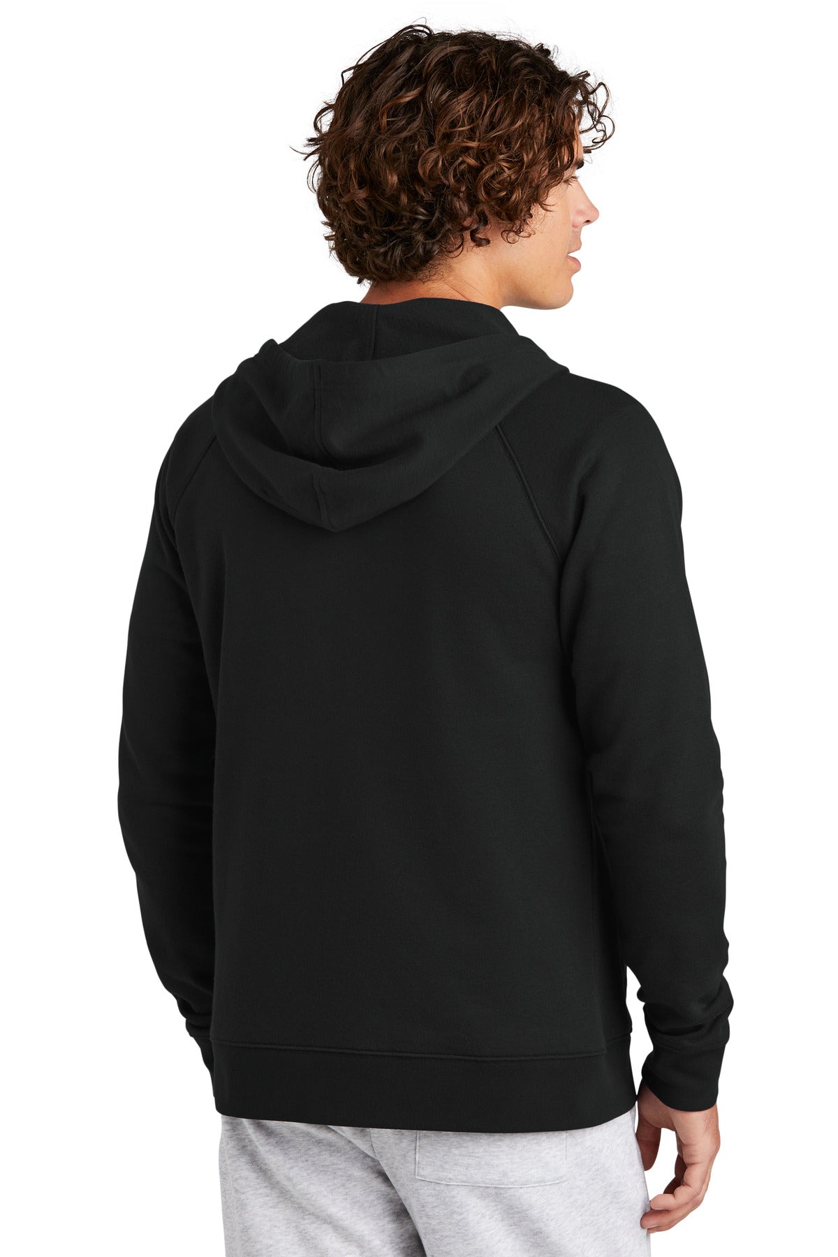 Custom Embroidered Sport-Tek Drive Fleece Hooded Full-Zip STF201,Black