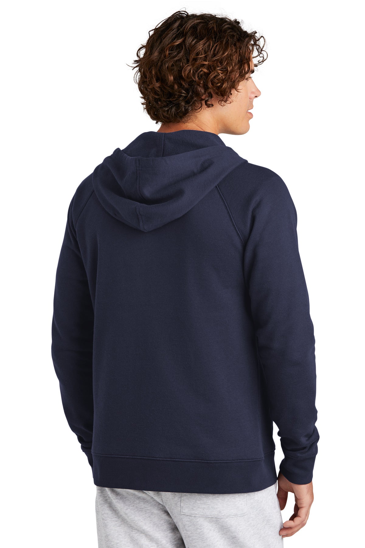 Custom Embroidered Sport-Tek Drive Fleece Hooded Full-Zip STF201,True Navy