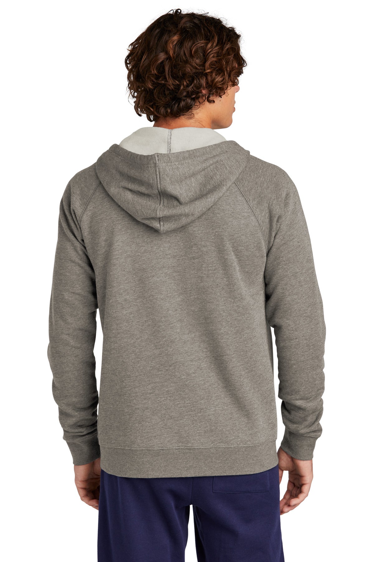 Custom Embroidered Sport-Tek Drive Fleece Hooded Full-Zip STF201,Vintage Heather