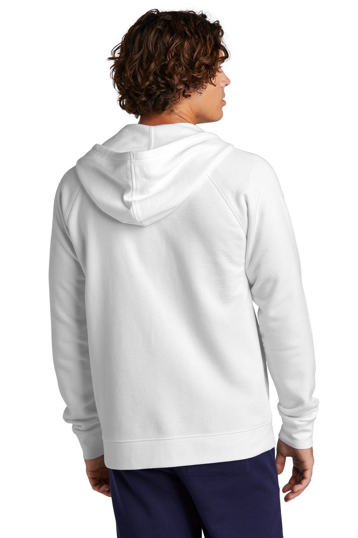 Custom Embroidered Sport-Tek Drive Fleece Hooded Full-Zip STF201,White