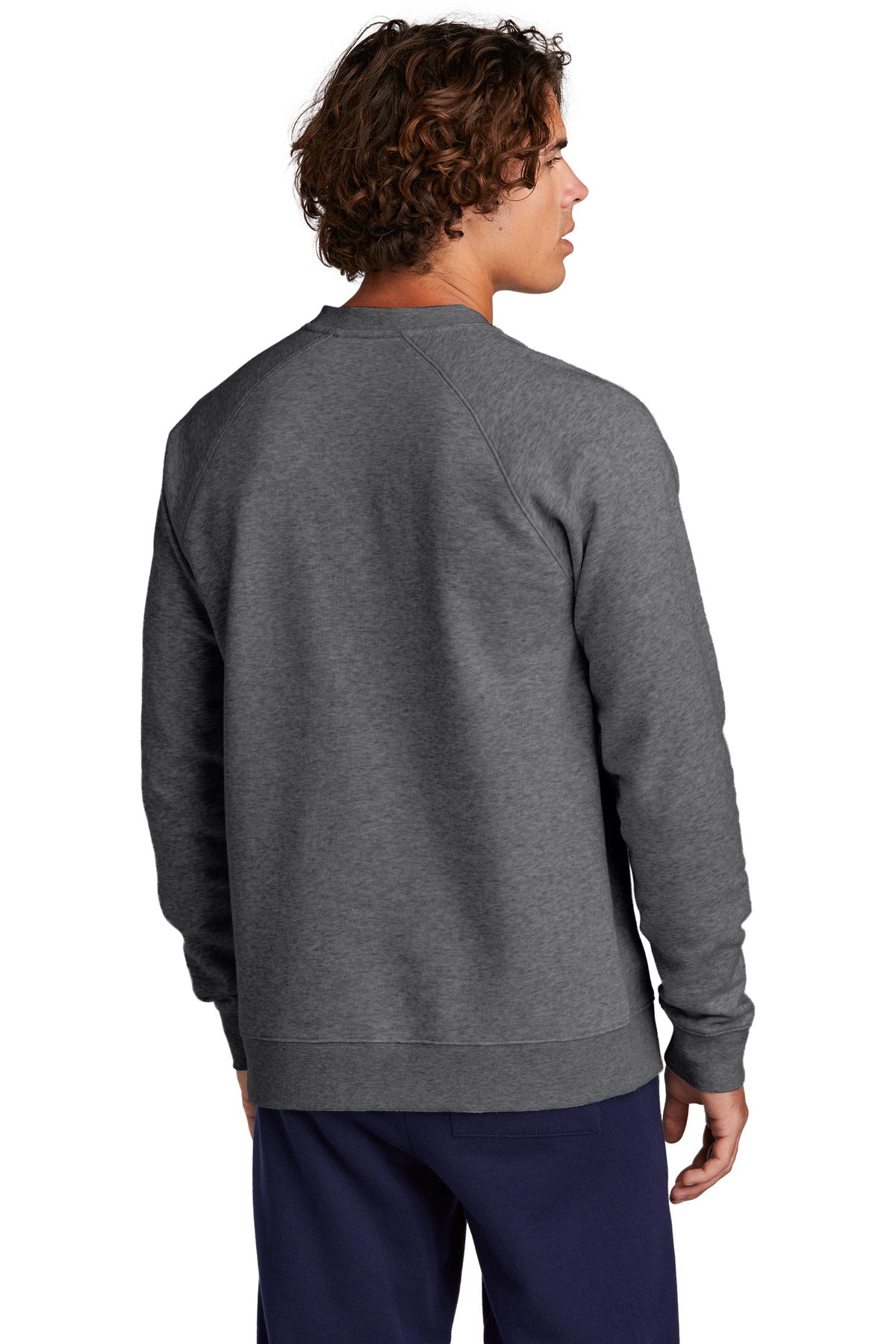 Custom Embroidered Sport-Tek Drive Fleece Crewneck STF203,Graphite Heather