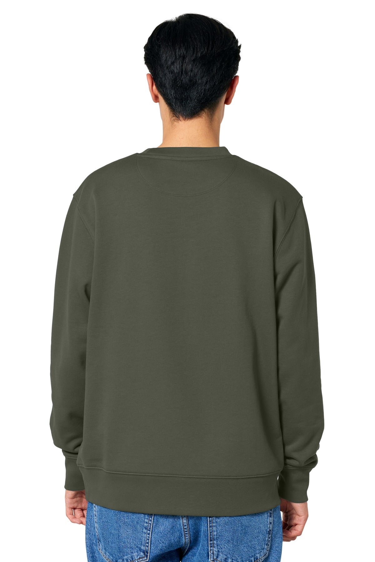 Custom Embroidered Stanley/Stella Unisex Changer 2.0 Crewneck Sweatshirt SXU004,Khaki Green