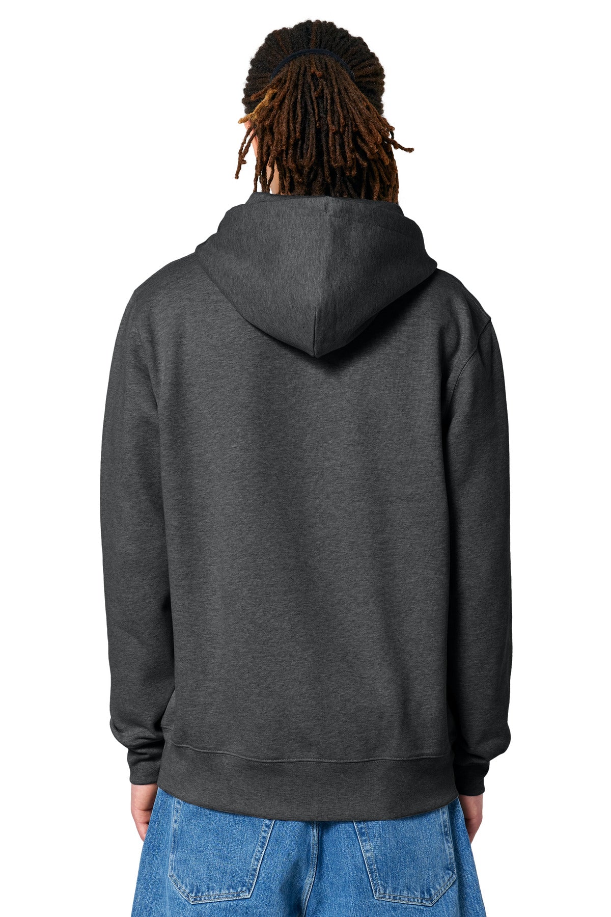 Custom Embroidered Stanley/Stella Unisex Cultivator 2.0 Full-Zip Hooded Sweatshirt SXU005,Dark Heather Grey