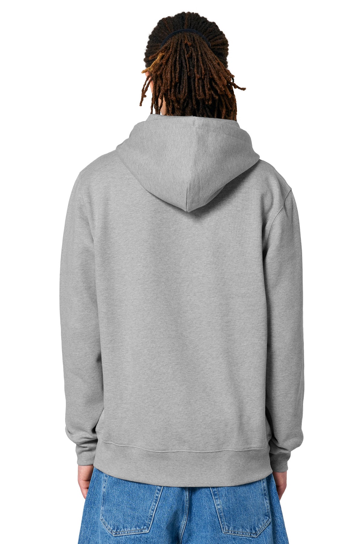 Custom Embroidered Stanley/Stella Unisex Cultivator 2.0 Full-Zip Hooded Sweatshirt SXU005,Heather Grey