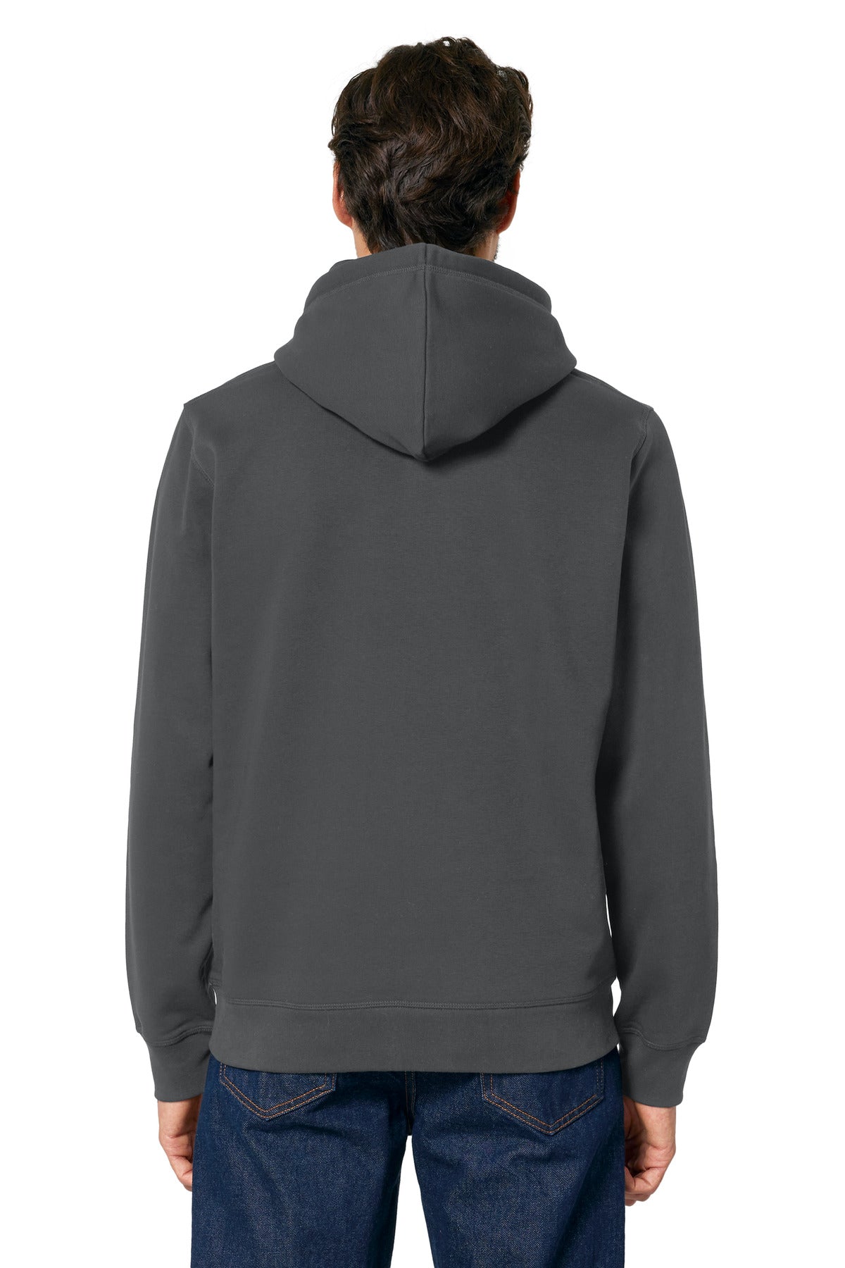 Custom Embroidered Stanley/Stella Unisex Drummer 2.0 Hooded Sweatshirt SXU009,Anthracite