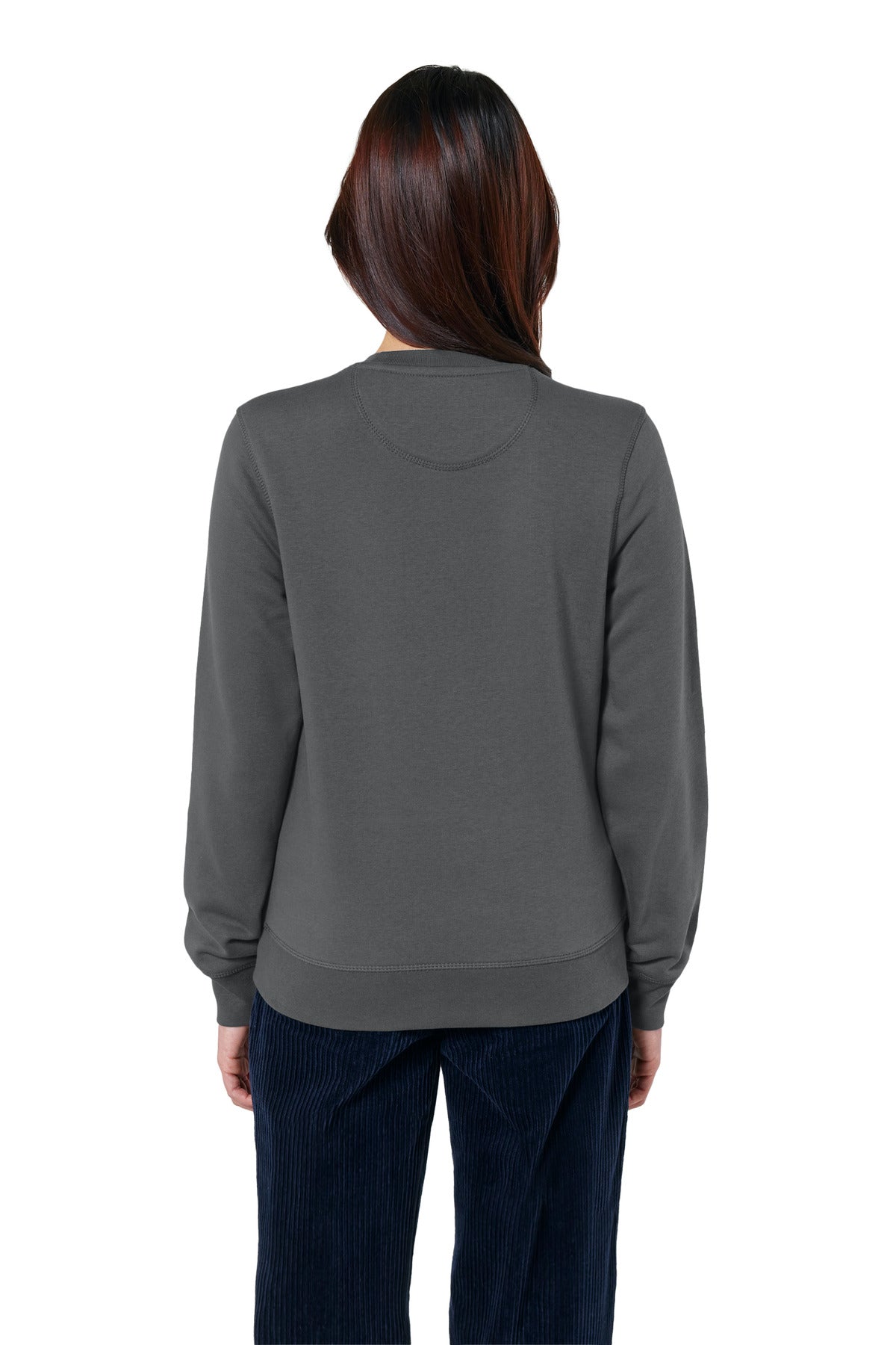 Custom Embroidered Stanley/Stella Unisex Roller Crewneck Sweatshirt SXU010,Anthracite