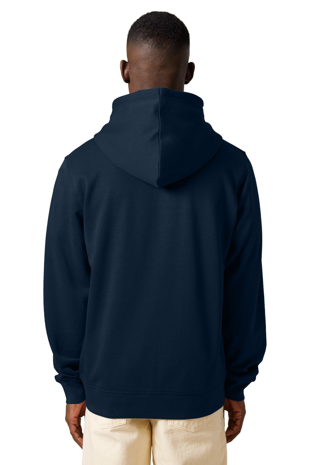 Custom Embroidered Stanley/Stella Unisex Mixer Full-Zip Hooded Sweatshirt SXU011,French Navy