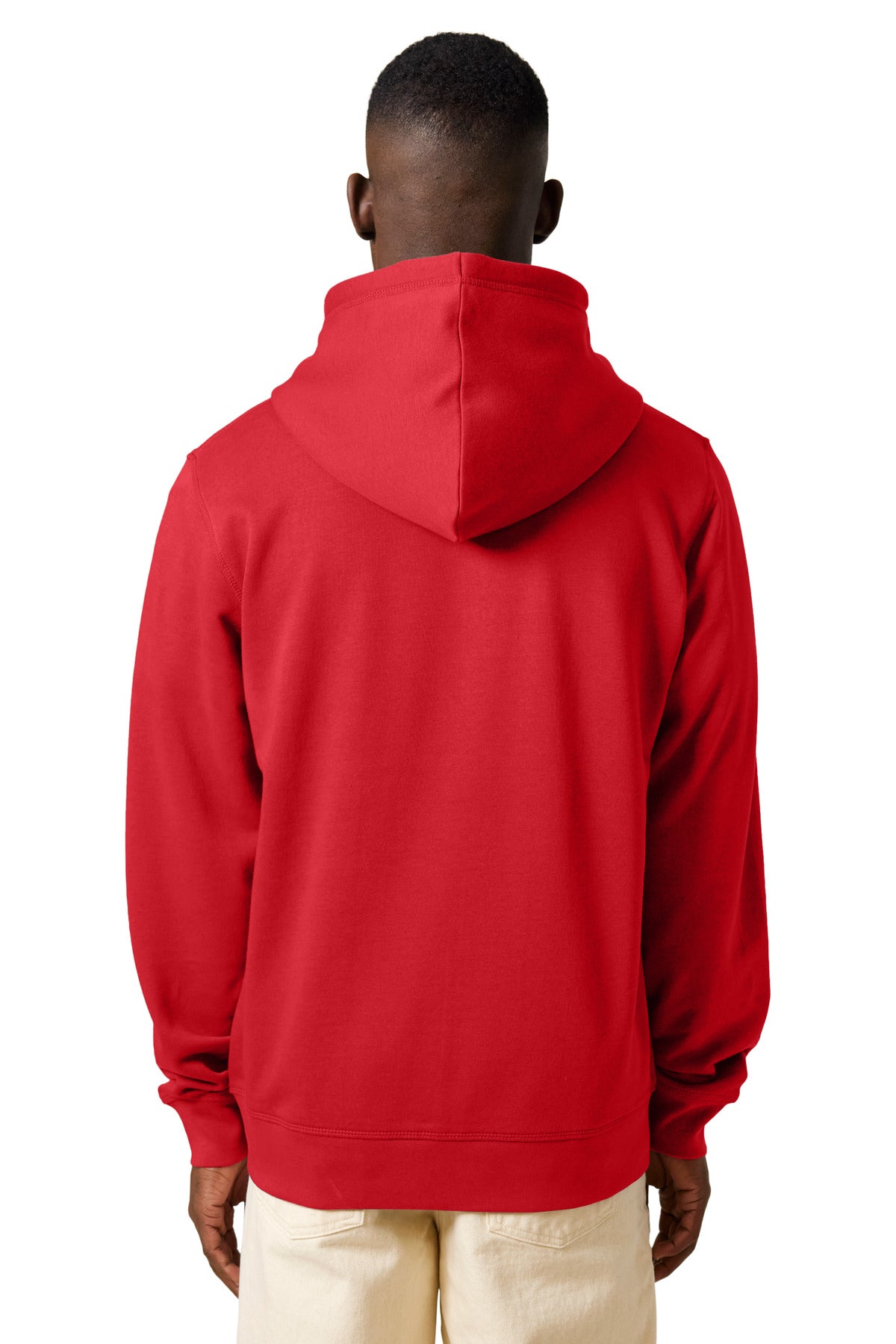 Custom Embroidered Stanley/Stella Unisex Mixer Full-Zip Hooded Sweatshirt SXU011,Red