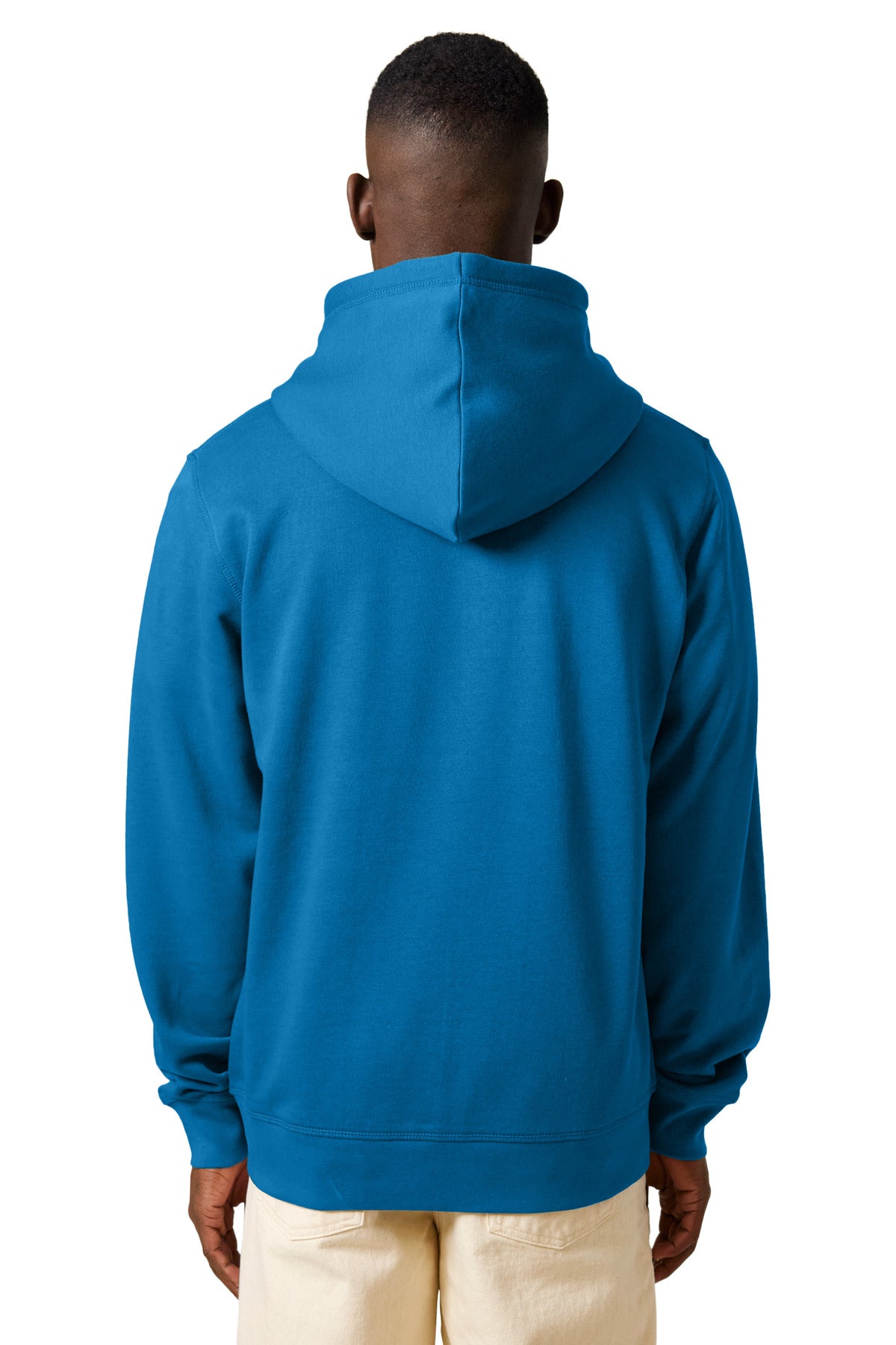 Custom Embroidered Stanley/Stella Unisex Mixer Full-Zip Hooded Sweatshirt SXU011,Royal Blue