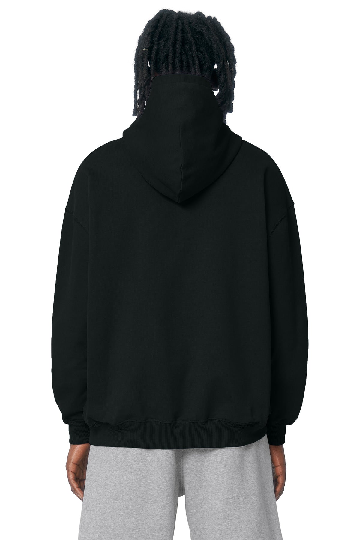Custom Embroidered Stanley/Stella Unisex Cooper Dry Hooded Sweatshirt SXU028,Black