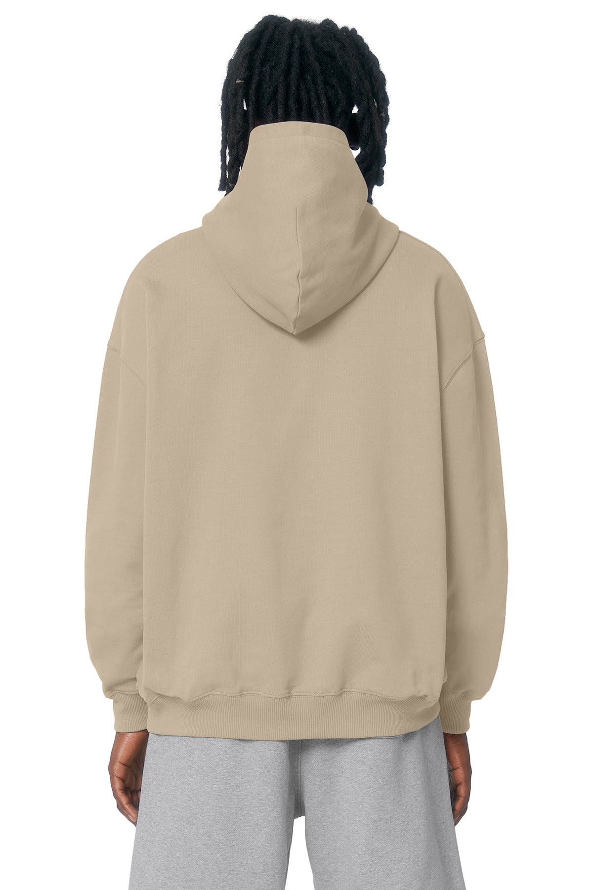 Custom Embroidered Stanley/Stella Unisex Cooper Dry Hooded Sweatshirt SXU028,Desert Dust
