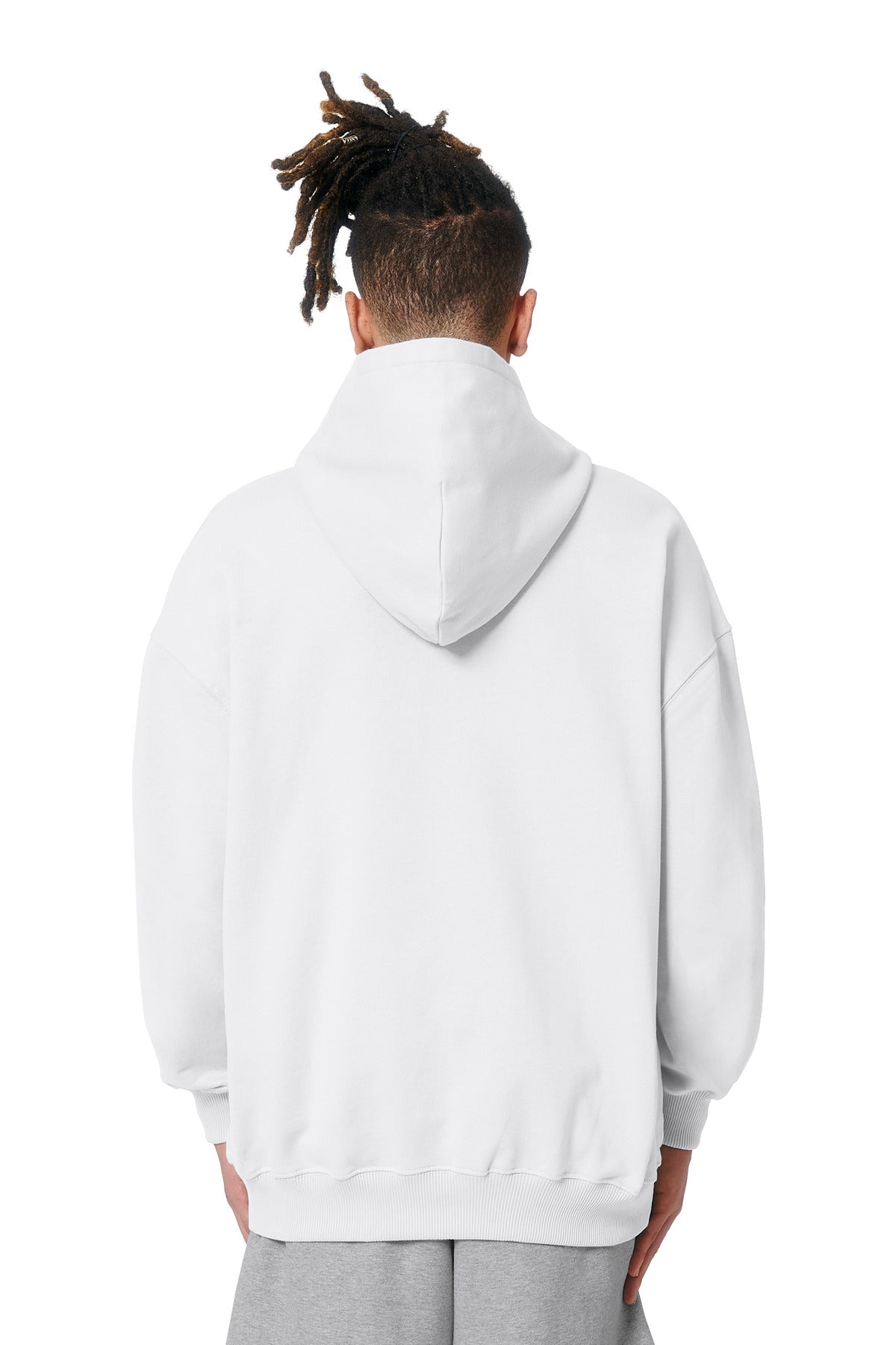 Custom Embroidered Stanley/Stella Unisex Cooper Dry Hooded Sweatshirt SXU028,White