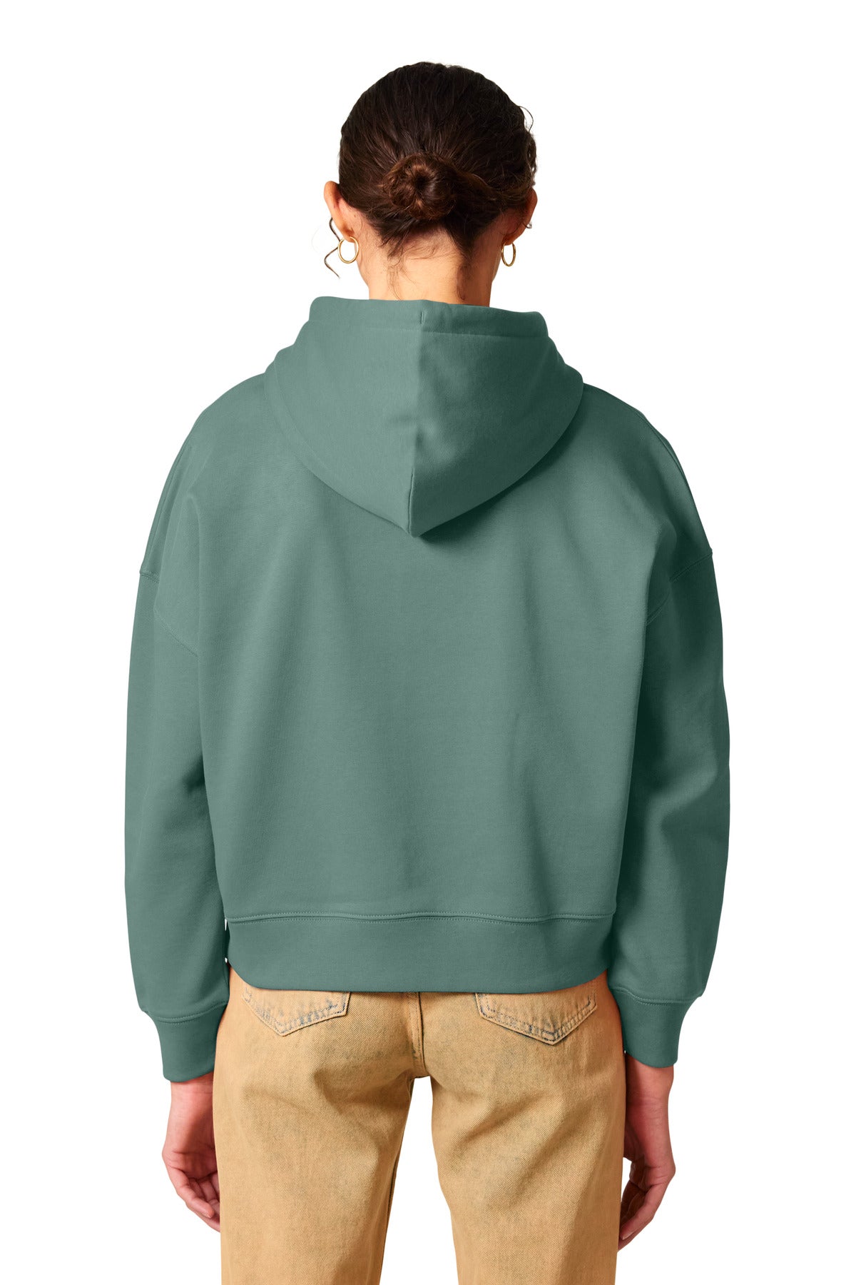 Custom Embroidered Stanley/Stella Women's Stella Nora Hooded Sweatshirt SXW035,Green Bay