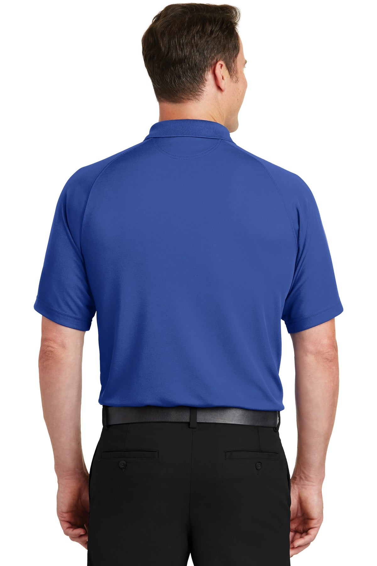 Custom Embroidered Sport-Tek Dry Zone Raglan Polo. T475,True Royal
