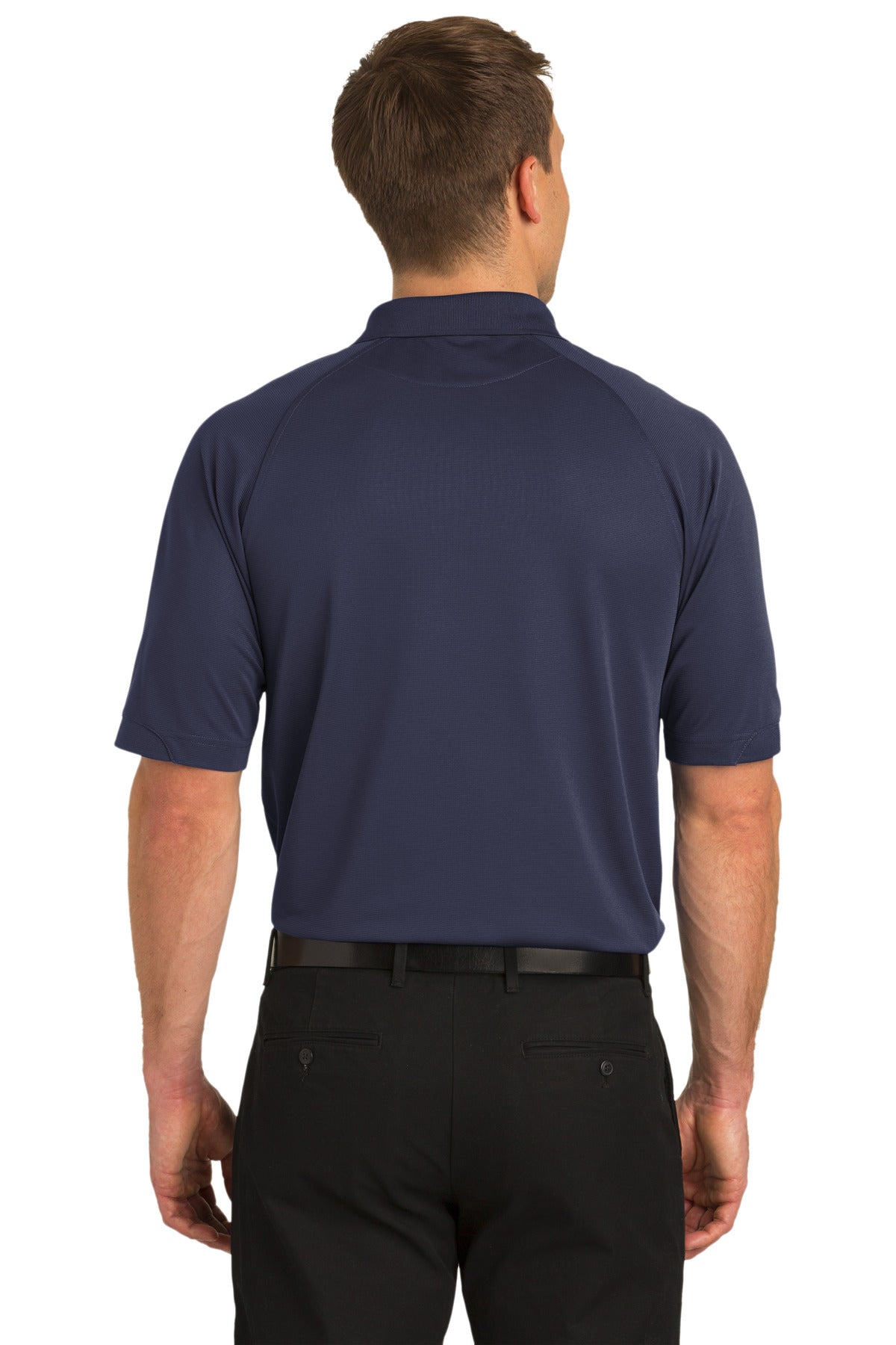 Custom Embroidered Port Authority Tall Dry Zone Ottoman Polo. TLK525,Navy