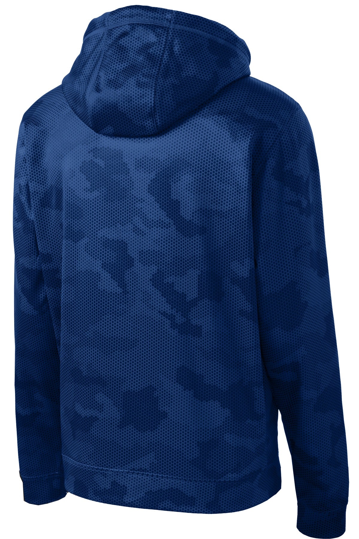 Sport-Tek Youth Sport-Wick CamoHex Fleece Hooded Pullover. YST240