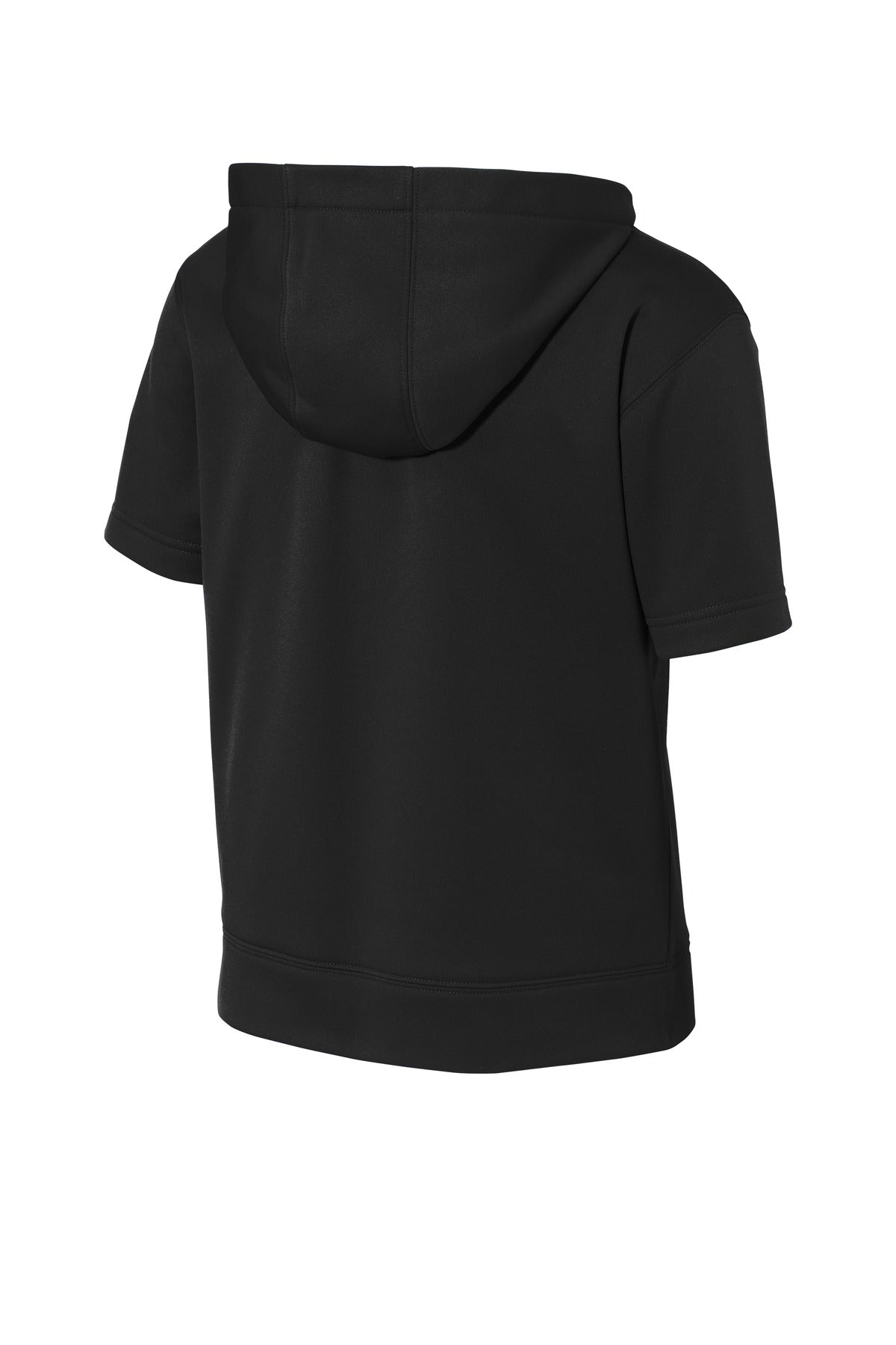 Sport-Tek Youth Sport-Wick Fleece Short Sleeve Hooded Pullover. YST251