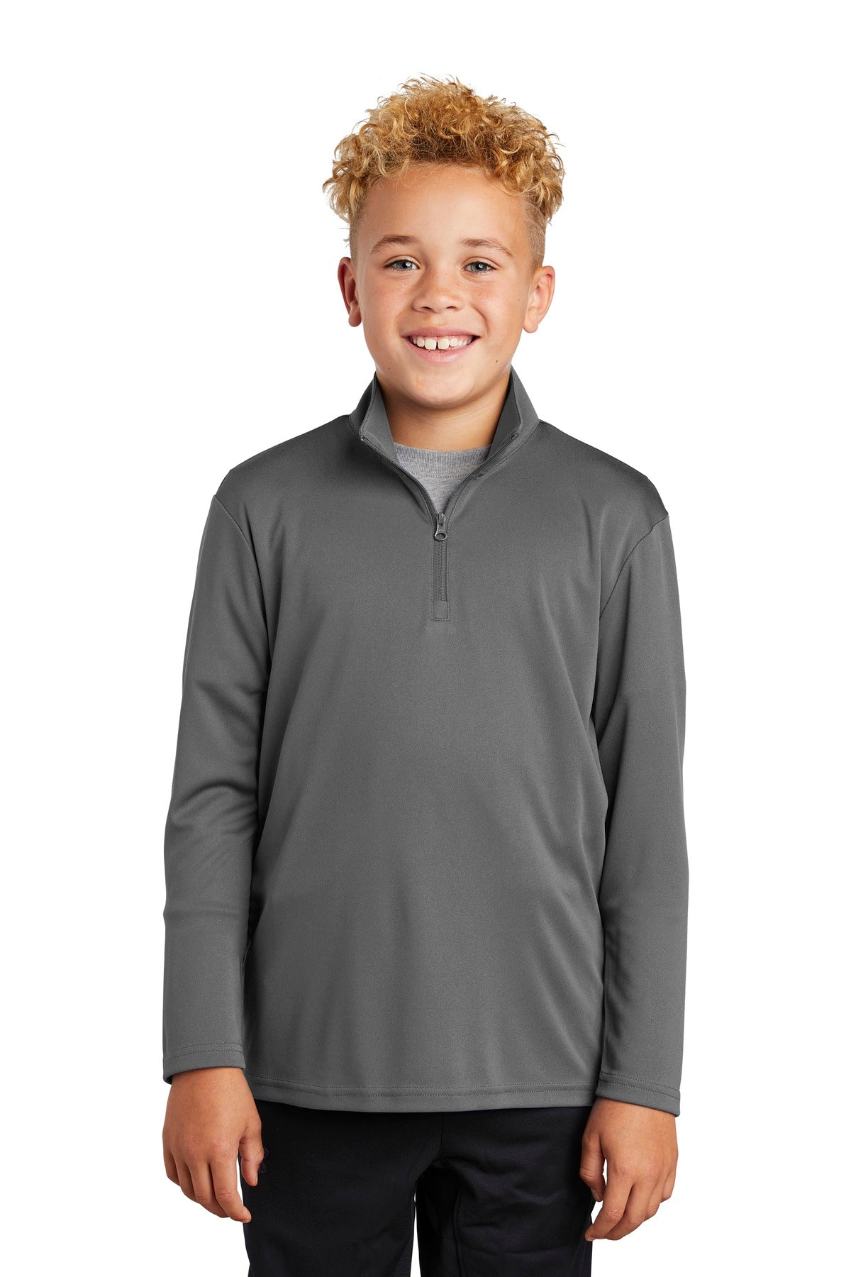 Sport-Tek Youth PosiCharge Competitor 1/4-Zip Pullover. YST357
