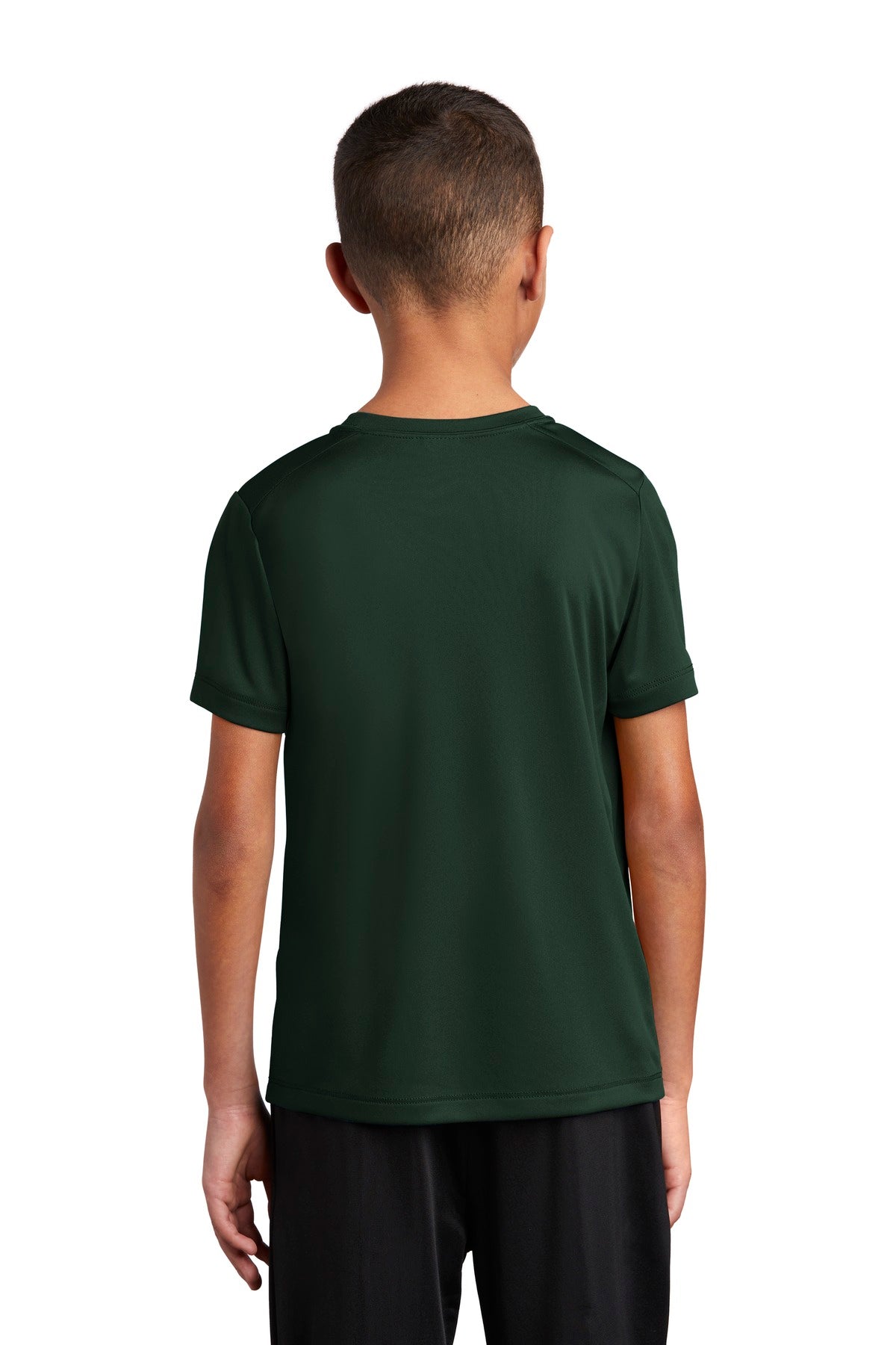 Custom Embroidered Sport-Tek Youth Posi-UV Pro Tee. YST420,Forest Green