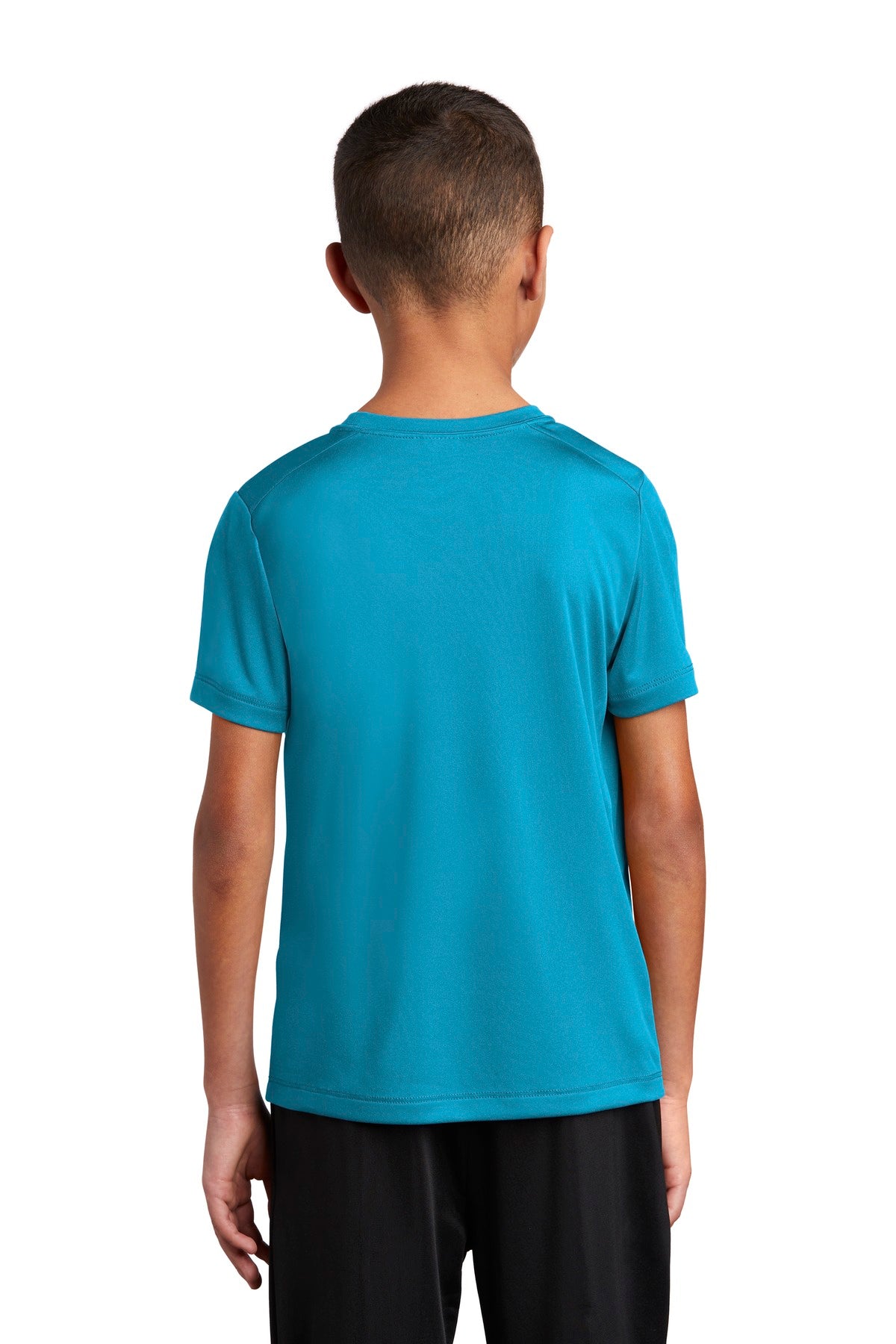 Custom Embroidered Sport-Tek Youth Posi-UV Pro Tee. YST420,Sapphire