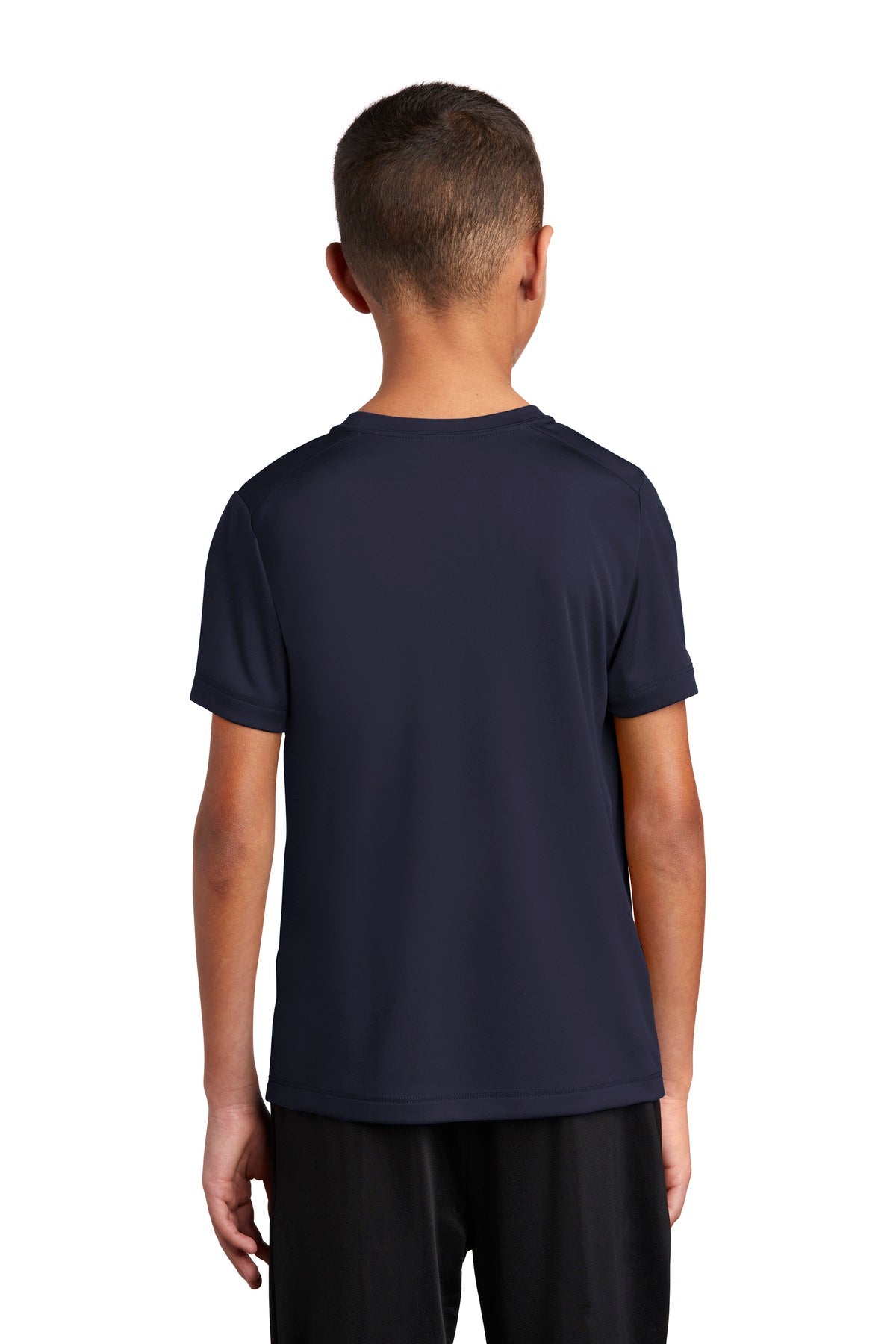 Custom Embroidered Sport-Tek Youth Posi-UV Pro Tee. YST420,True Navy