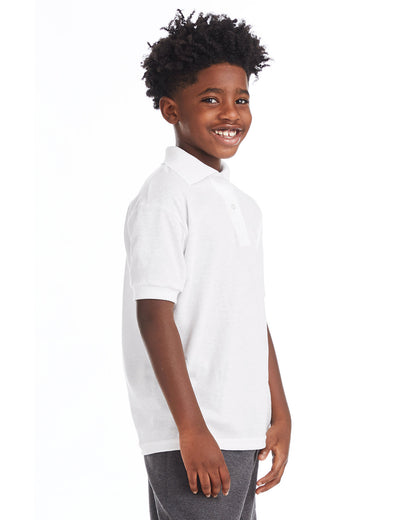 Hanes Youth EcoSmart® Jersey Knit Polo 054Y