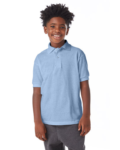 Hanes Youth EcoSmart® Jersey Knit Polo 054Y