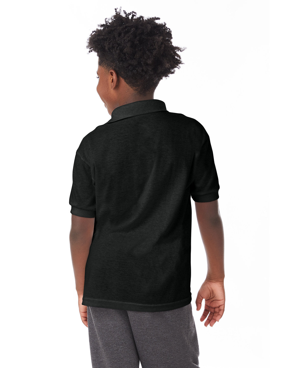 Hanes Youth EcoSmart® Jersey Knit Polo 054Y