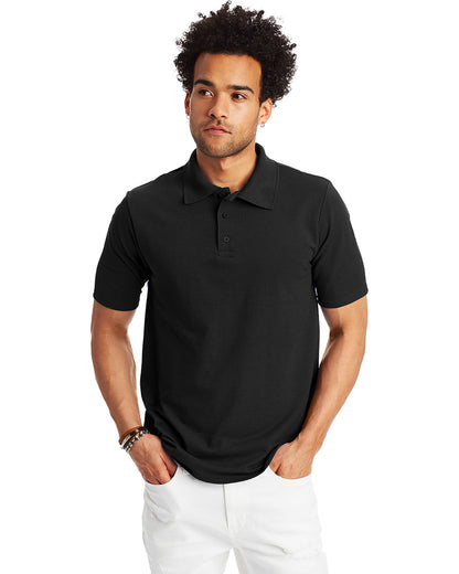 Hanes Men's Pique Polo 055P