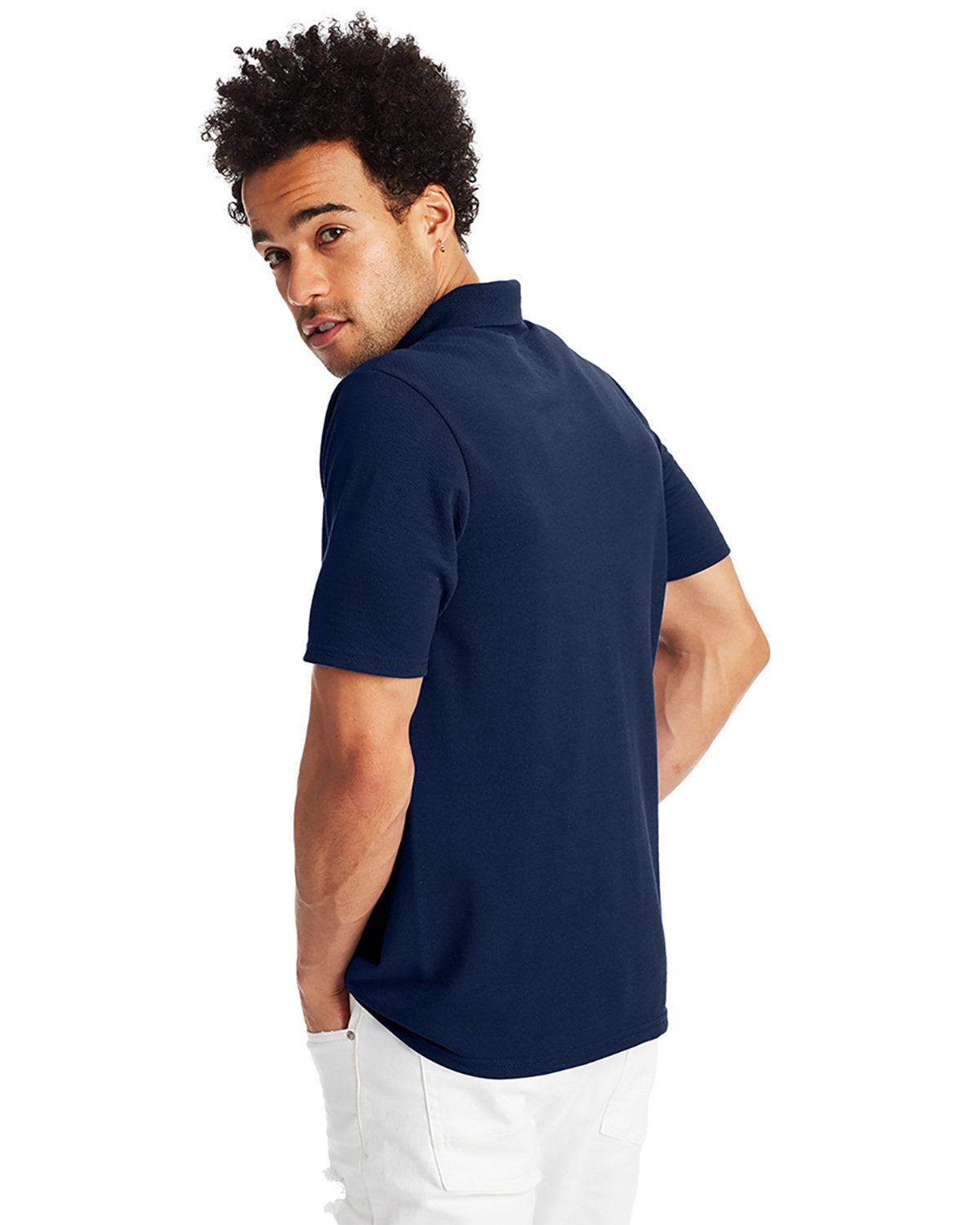 Hanes Men's Pique Polo 055P