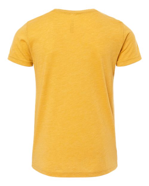 BELLA + CANVAS Youth Triblend Tee 3413Y Custom Embroidered Business Logo