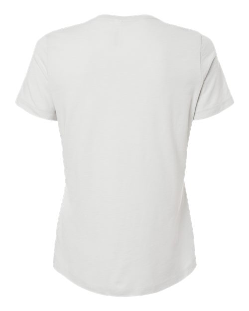 BELLA + CANVAS Women’s Relaxed Fit Heather CVC Tee 6400CVC Custom Embroidered Business Logo