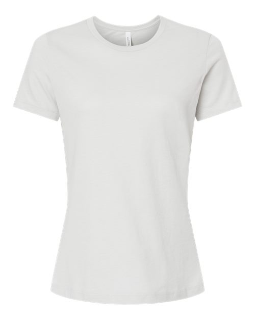 BELLA + CANVAS Women’s Relaxed Fit Heather CVC Tee 6400CVC Custom Embroidered Business Logo